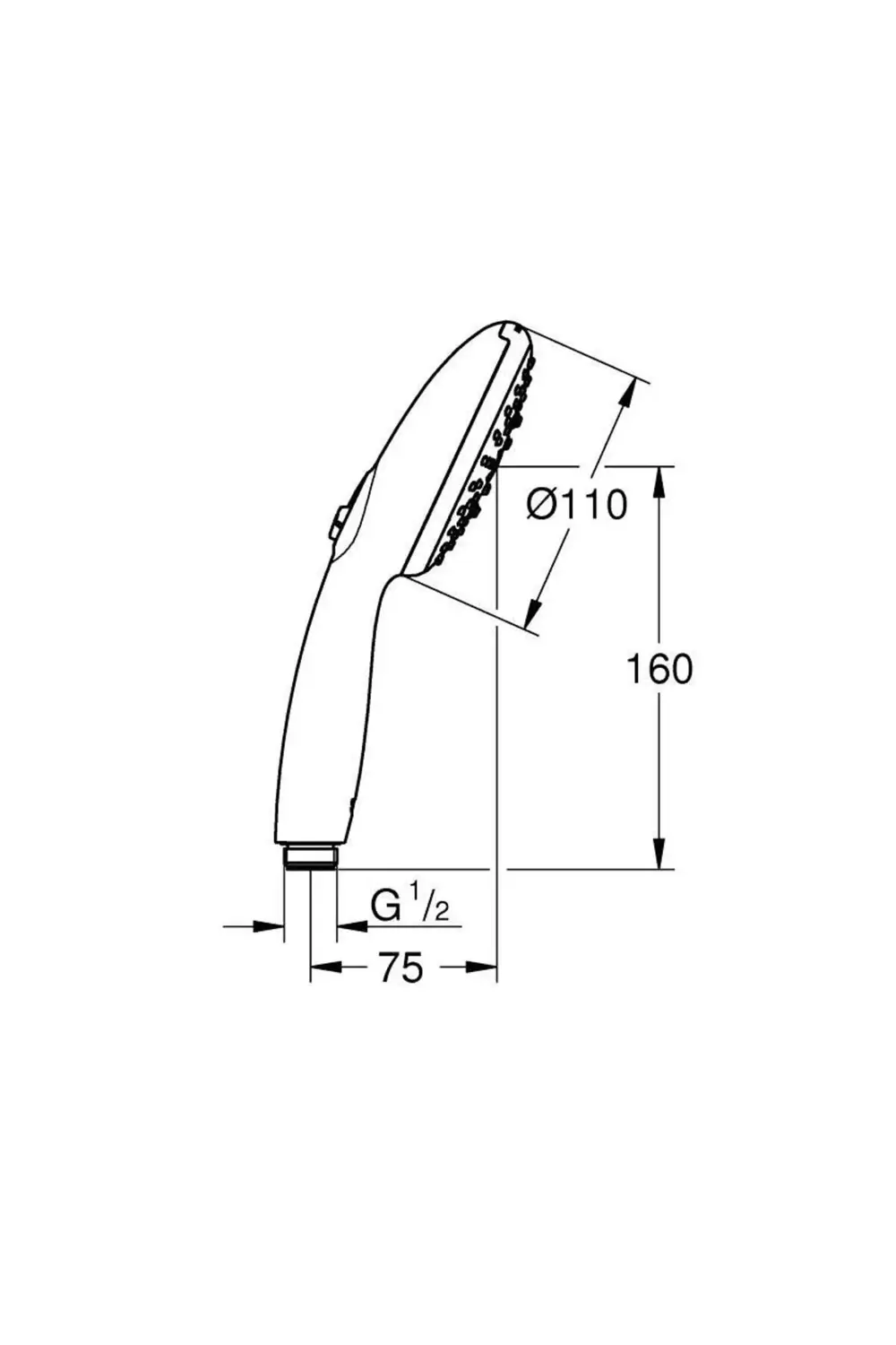 Tempesta 110 El Duşu 3 Akışlı (RAİN, JET, MASAJ) - 26914003