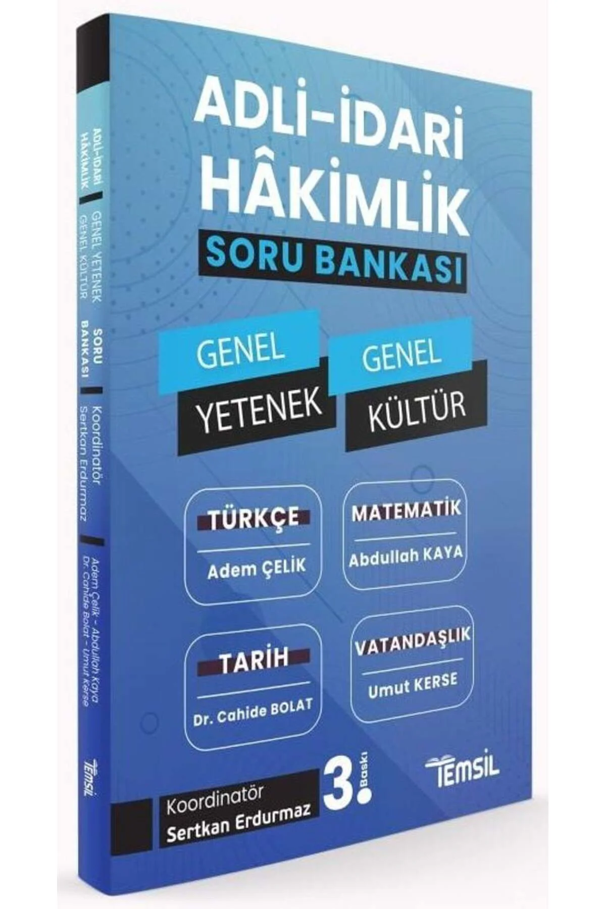 Temsil Yeni Baskı Adli İdari Hakimlik Genel Yetenek Genel Kültür 