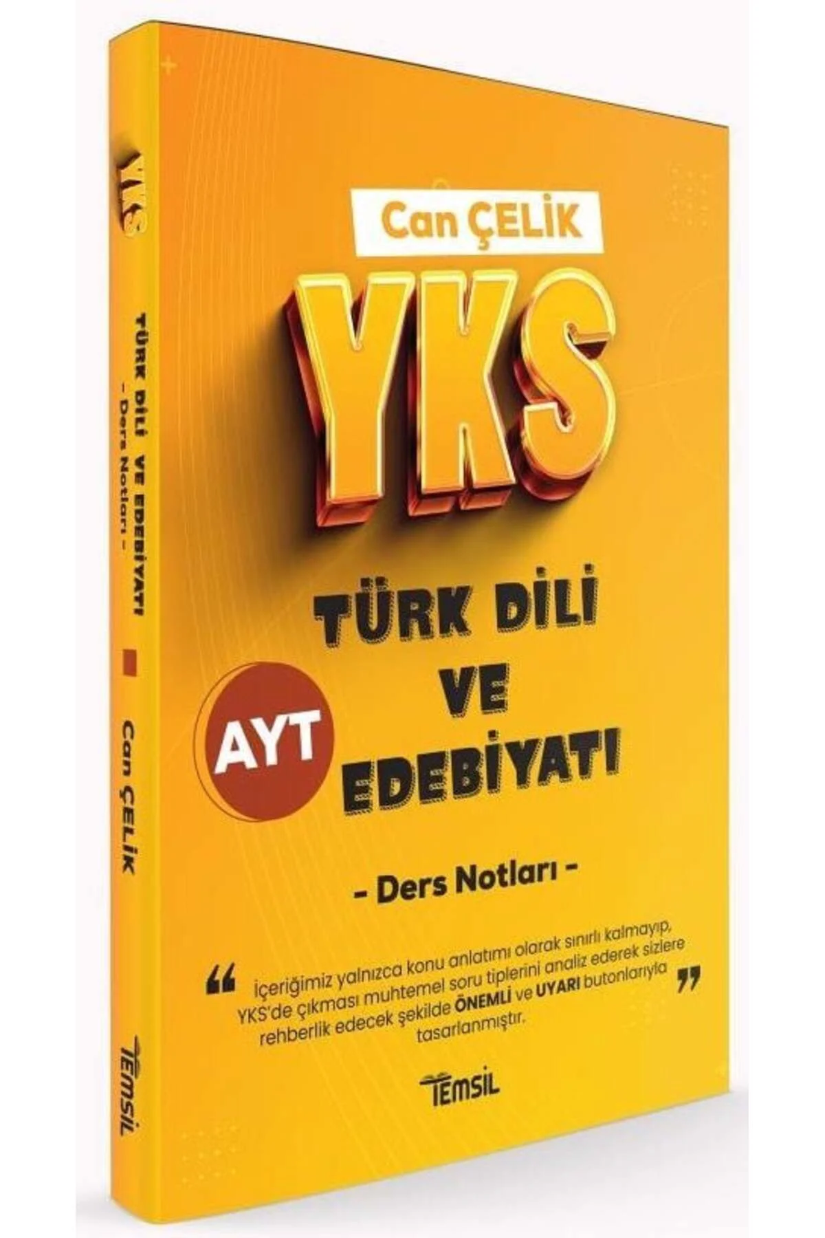 Temsil YKS AYT 2025 Baskı  Türk Dili ve Edebiyatı Ders Notları
