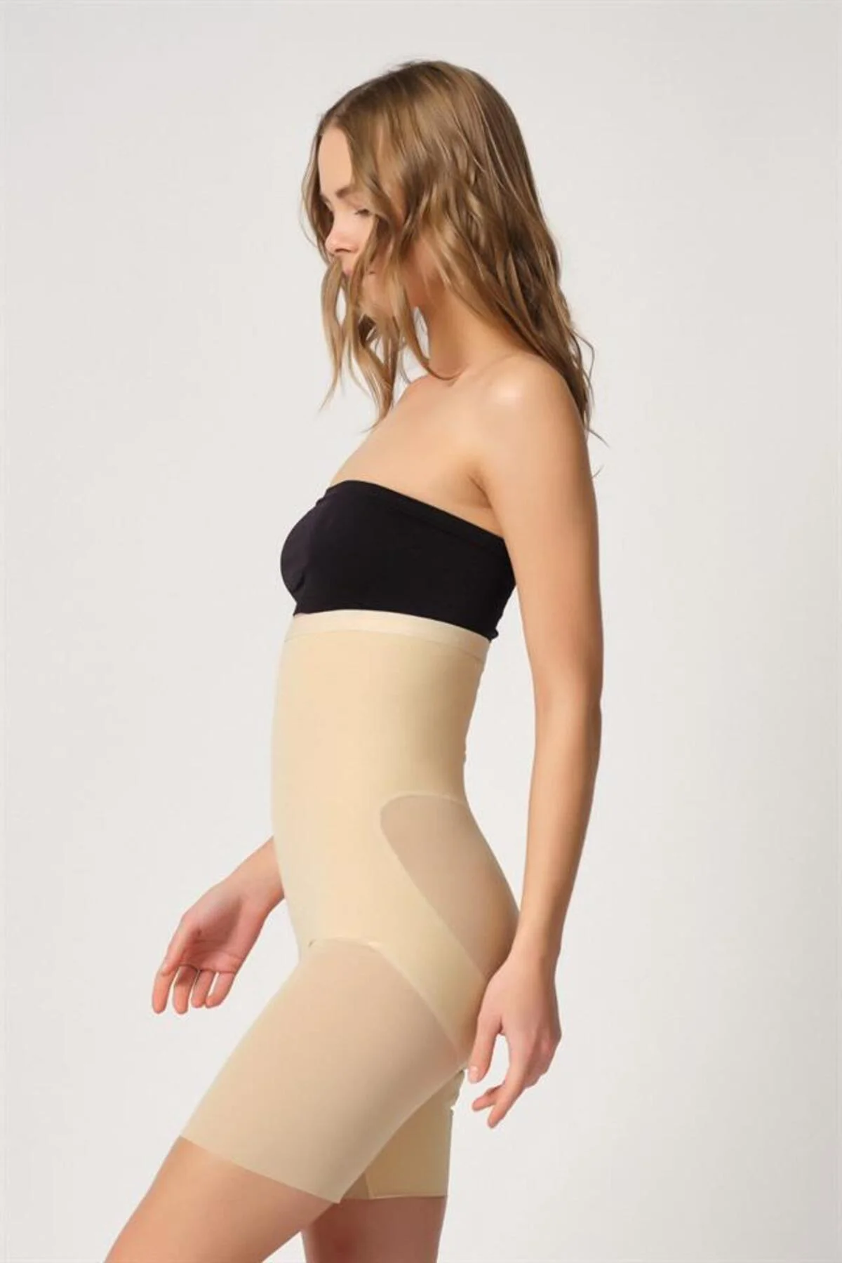 Ten 2929 Double Tül Paçalı Lazer Korse