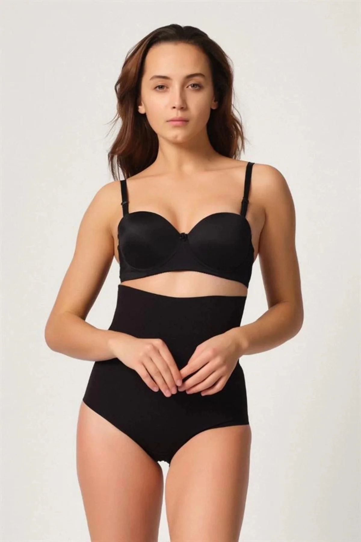 Ten Mı 2708 Lazer Yüksek Bel Kesim Slip Korse