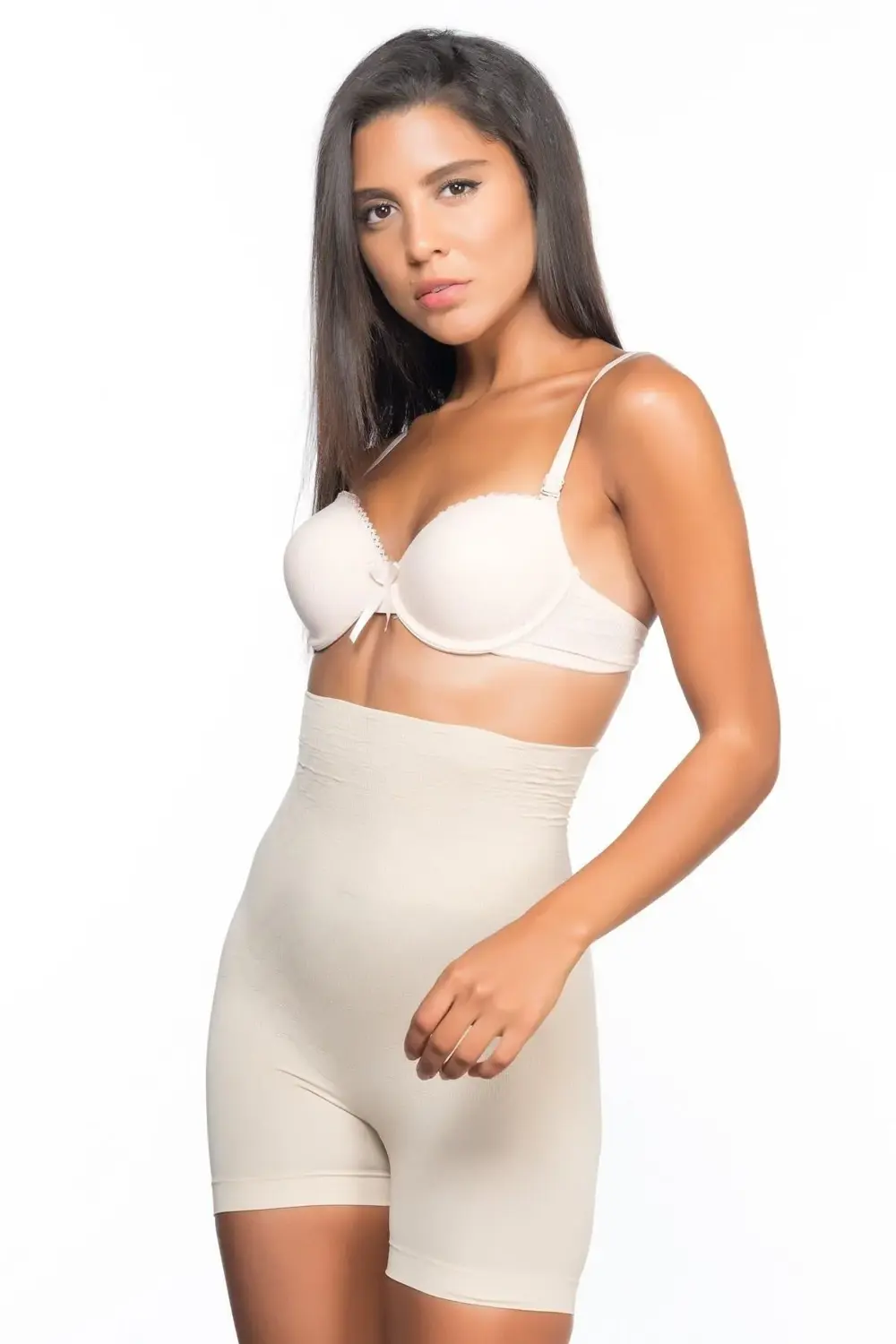 Ten Mı Emay 2075 Yüksek Bel Desenli Double Kısa Paça Korse