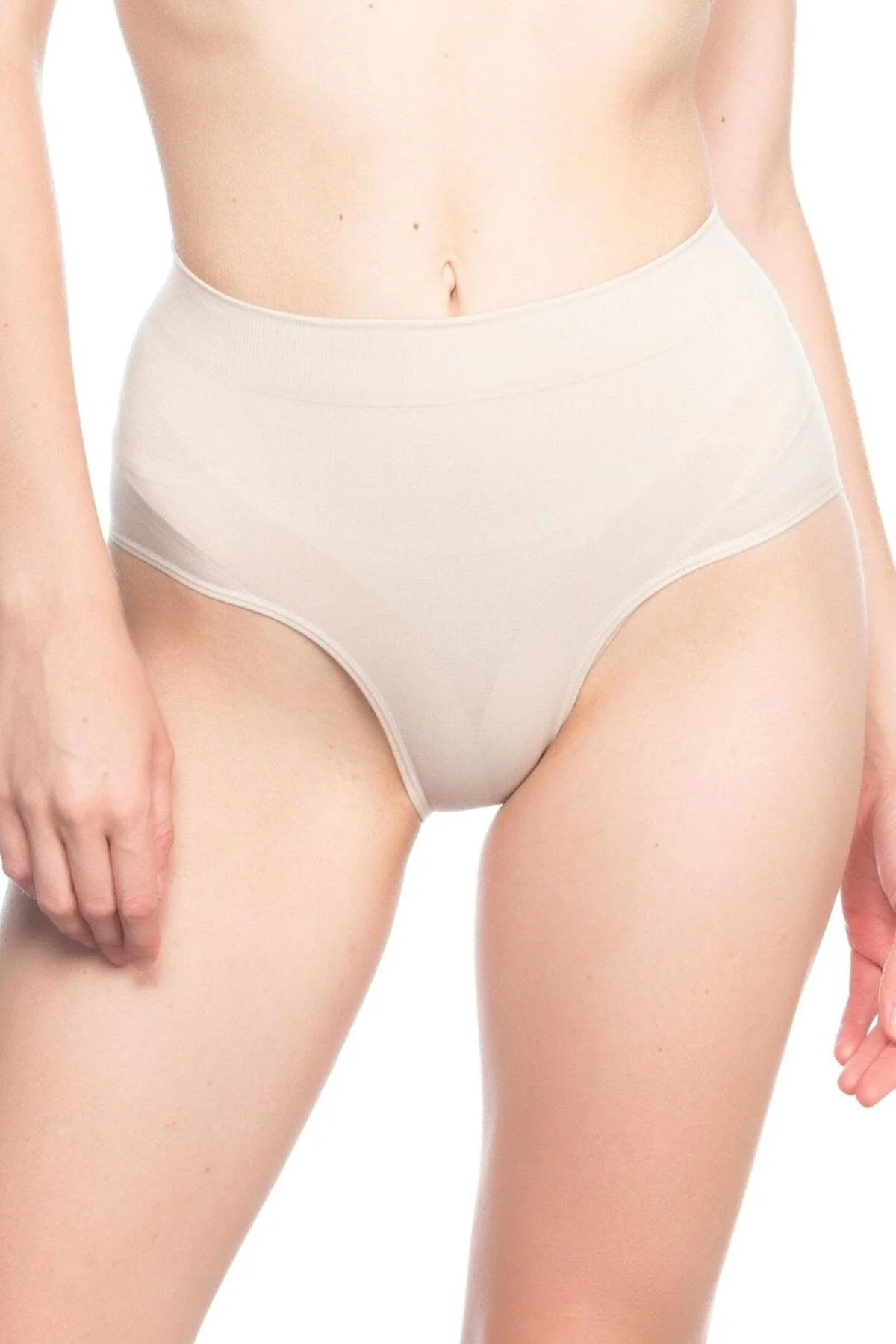 Ten Rengi Düşük Bel Ince Slip Korse 7025