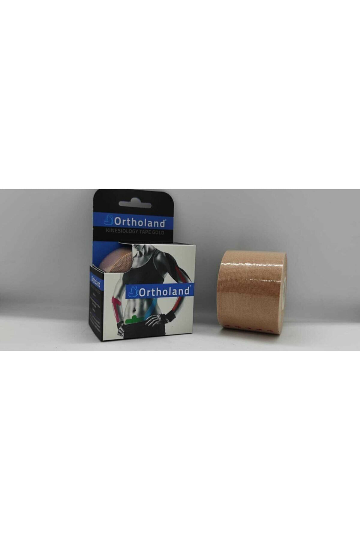 Ortholand Ten Rengi Kinesio Band,Sporcu Kas Ağrı Bandı,Kinezyo Tape