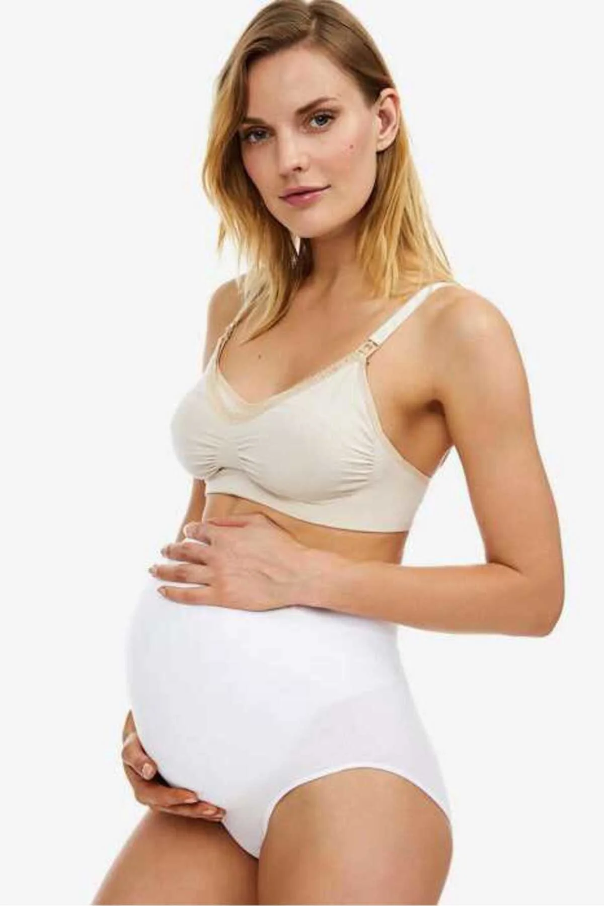 Ten Renk Hamile Slip Kilot S Beden