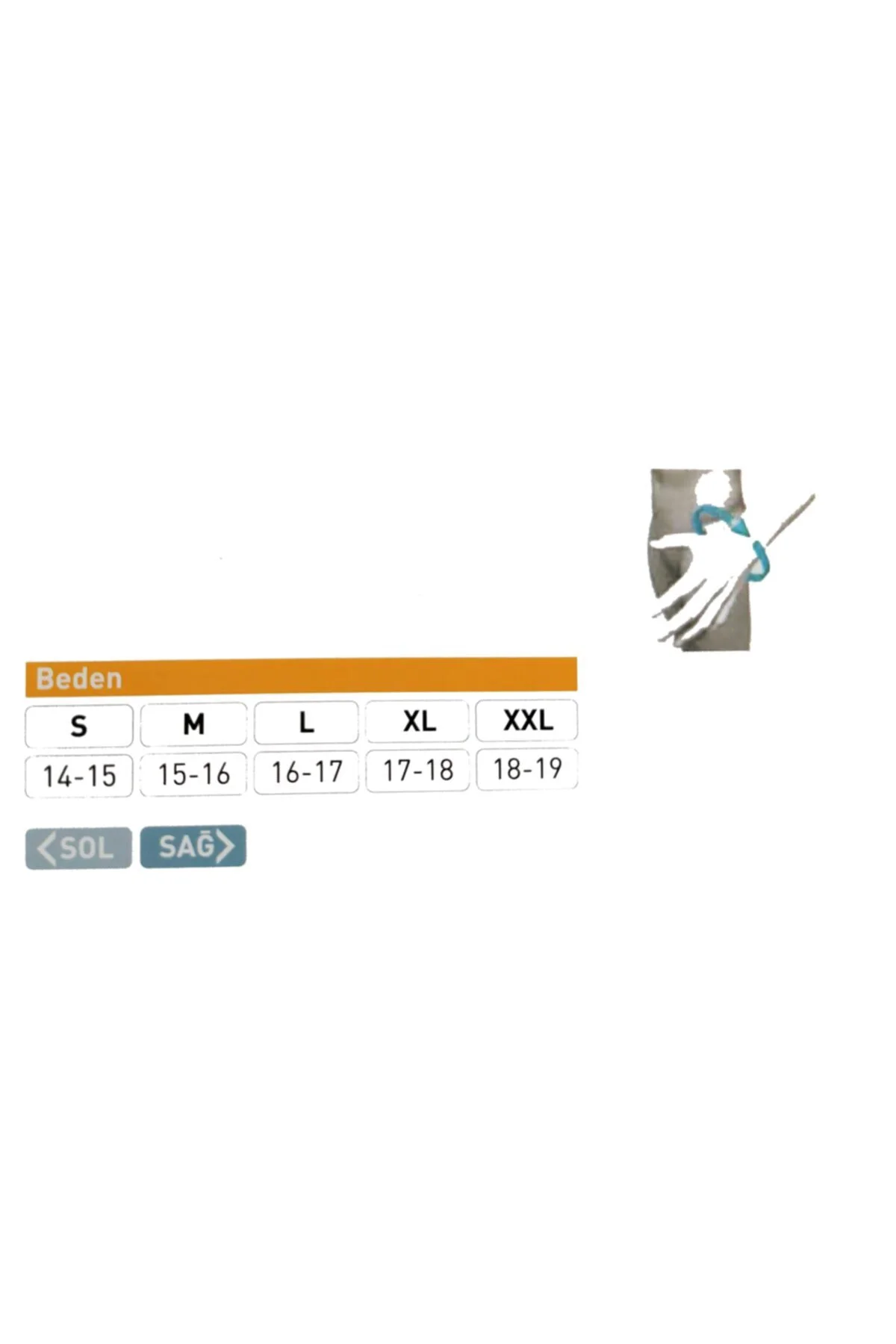 Ten Sol Örgü El Bilek Ateli