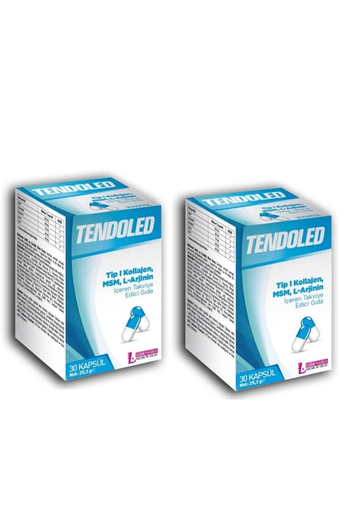 Tendoled 30 Kapsül x2