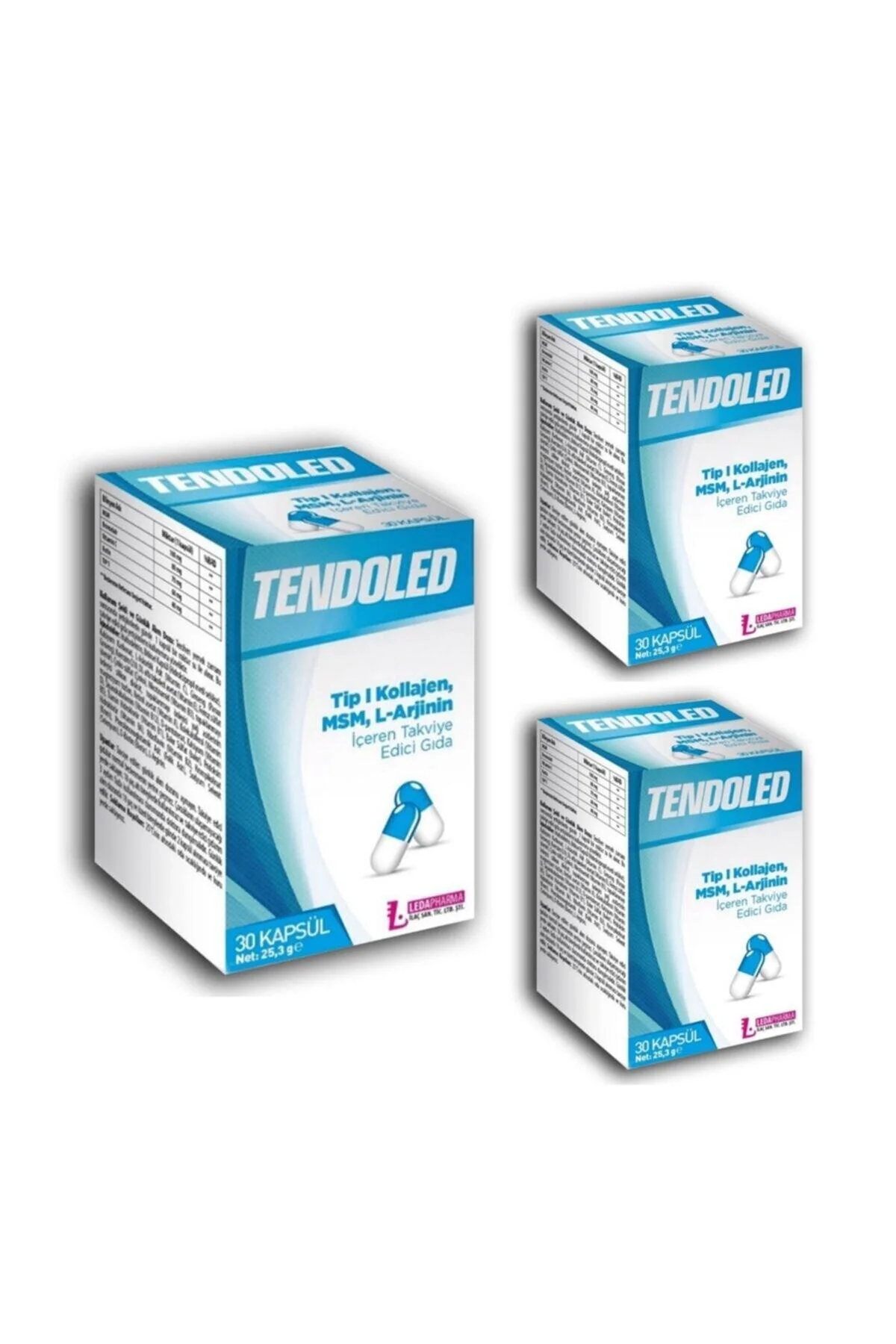 Tendoled 30 Kapsül X3 Adet