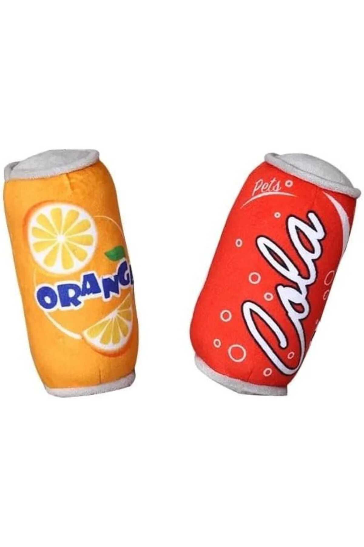 Teneke kola tarzında Dayanıklı Sesli Köpek Oyuncağı 1 Adet (ORANG