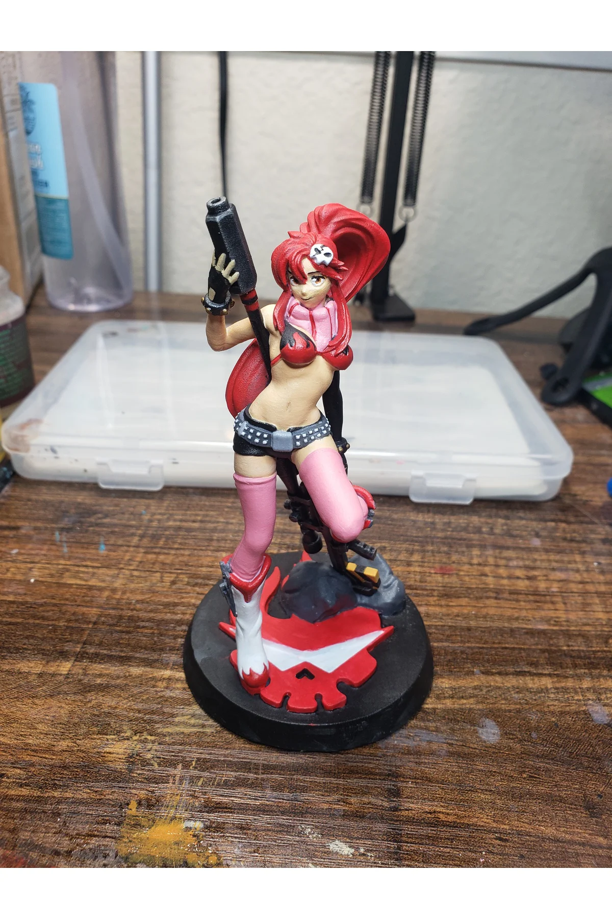 Tengen Toppa Gurren Lagann Yoko Littner Figür 25CM Büyük Boy