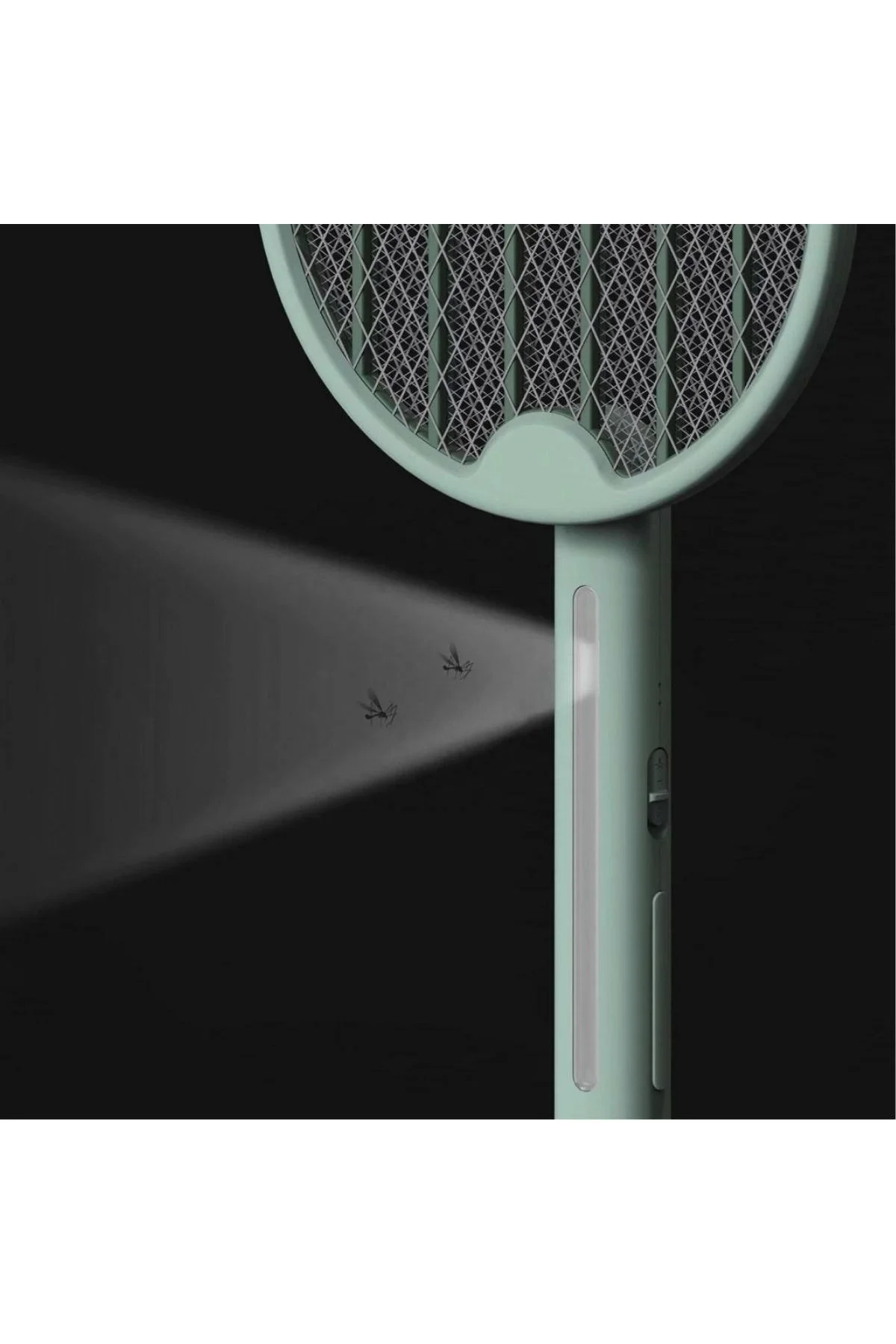 Tenis Raketi Tipi Masaüstü Olabilen Gece Lambalı Sinek Kovucu,öld