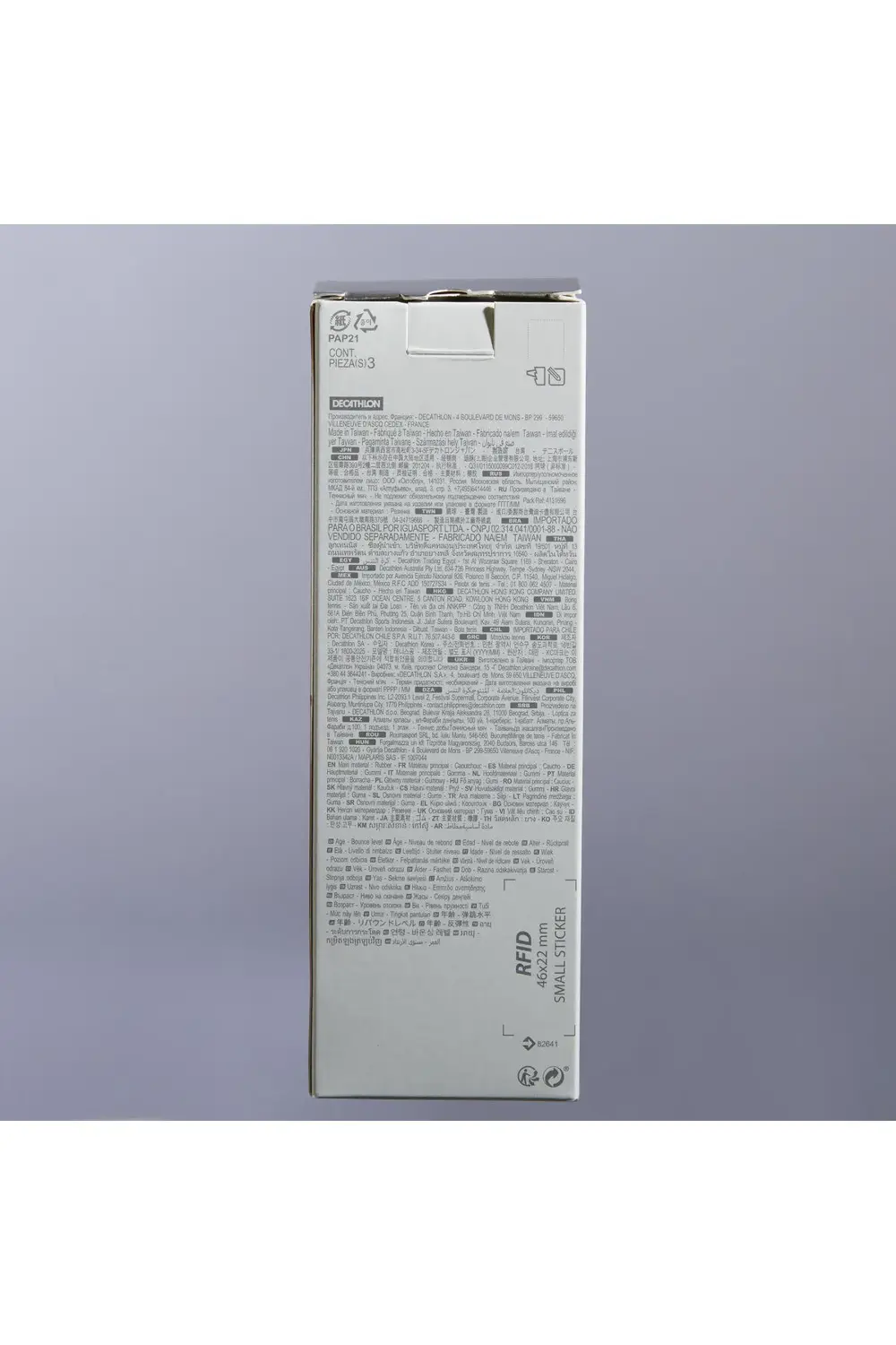 Tenis Topu - 3 Adet - Kırmızı - Tb100