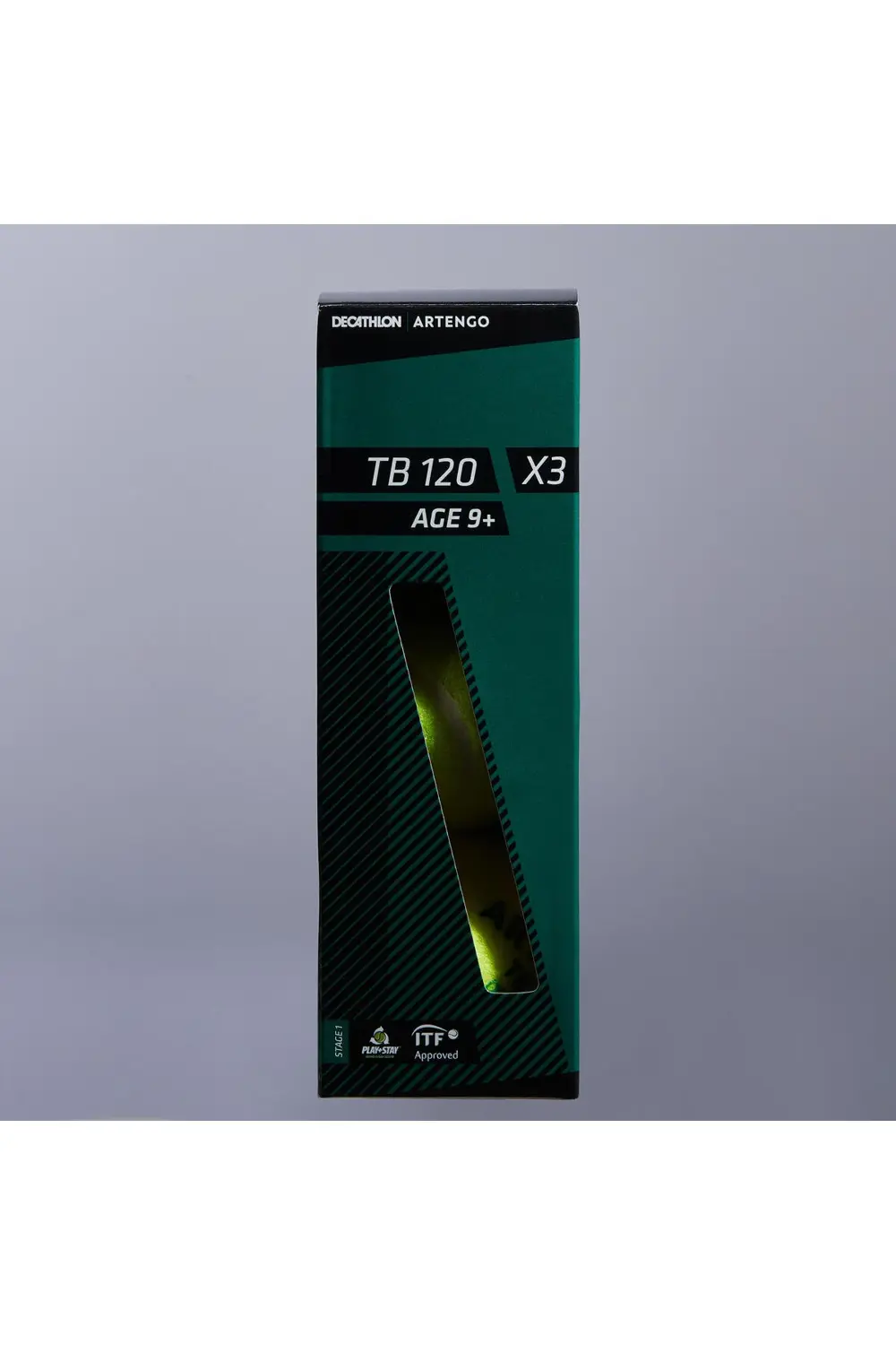 Tenis Topu - 3 Adet - Yeşil - Tb120