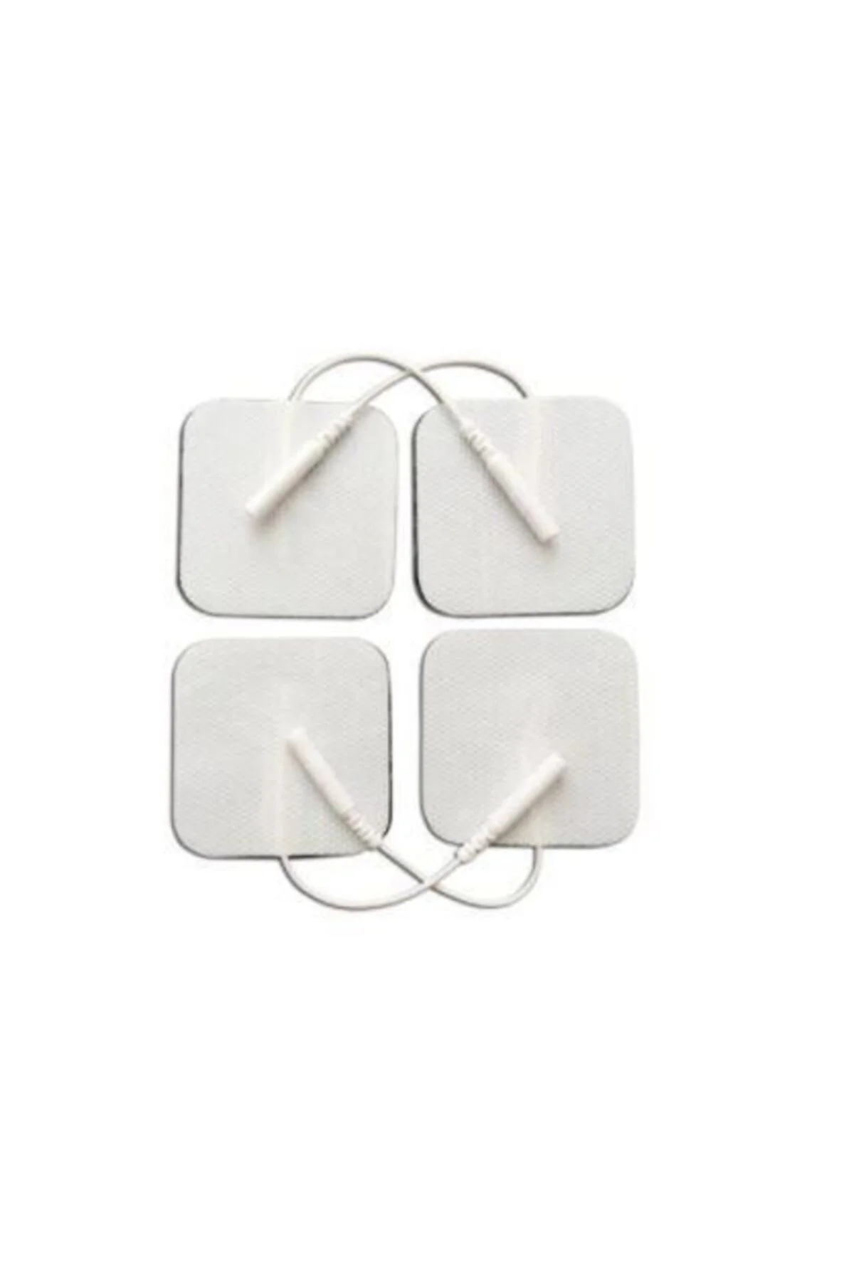 - TENS ELEKTRODU KABLOLU 5CM x 5CM - 4 LÜ SET - 4 PAKET
