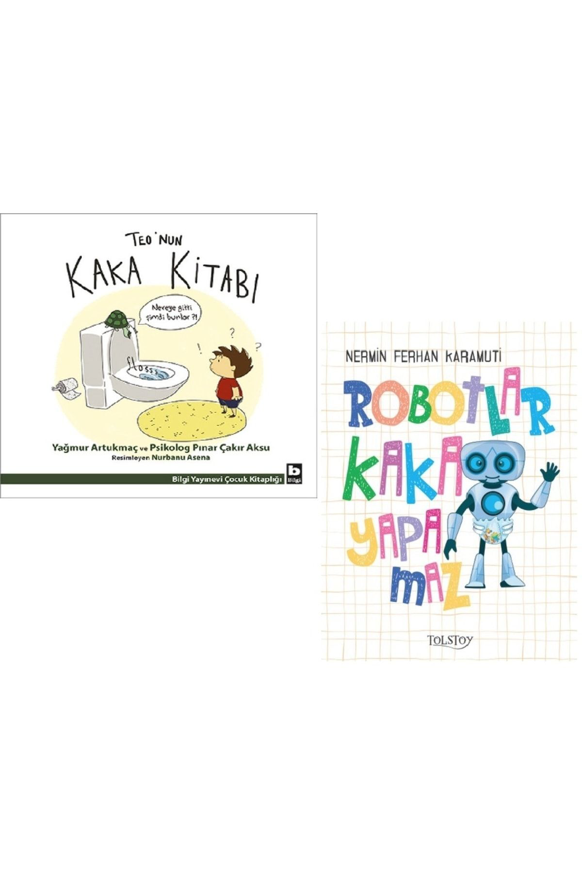 Teo'nun Kaka Kitabı + Robotlar Kaka Yapamaz / 2 Kitap Set