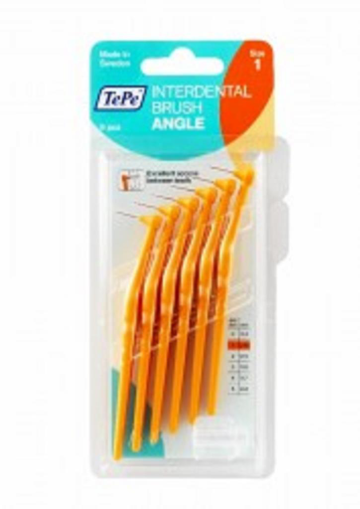 Tepe Angle Saplı Arayüz Fırçası 6 Lı Turuncu 0,45 Mm 