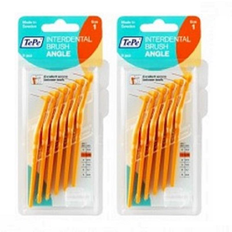 Tepe Angle Saplı Arayüz Fırçası 6 Lı Turuncu 0,45 Mm | 2 Adet
