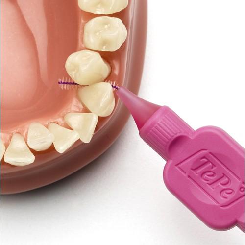 Tepe Arayüz Fırçası Pembe 0.4mm 8'li T101