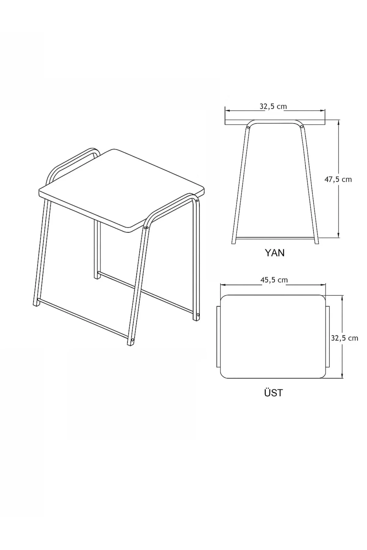 Tepsi Zigon Sehpa