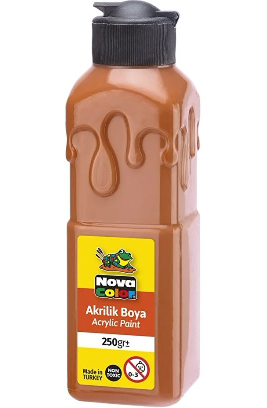 Terakota Akrilik Boya 250 gr 1 Adet Su Bazlı Akrilik Boyası Hobi 