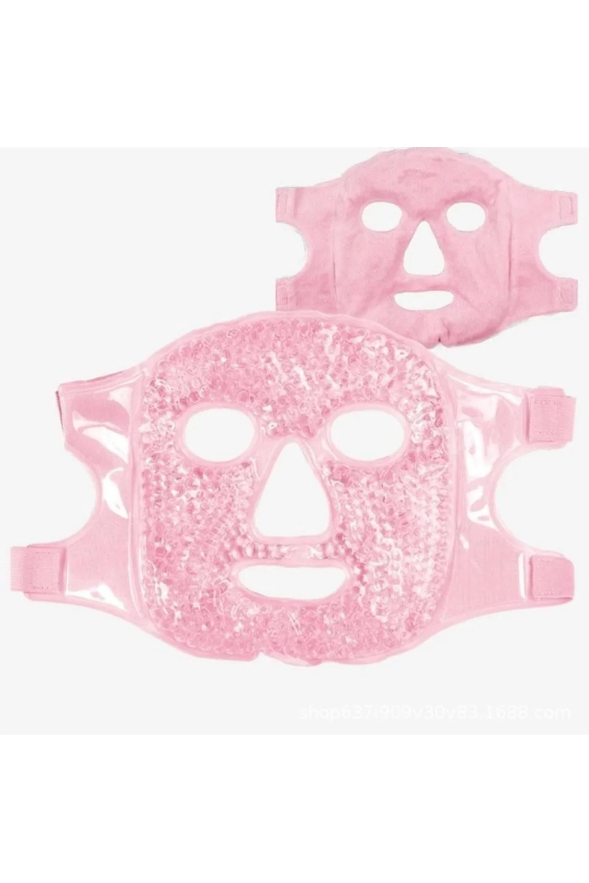 Terapi Jel Yüz Maskesi Soğuk Ve Sıcak Boncuklu Ayarlanabilir Mask