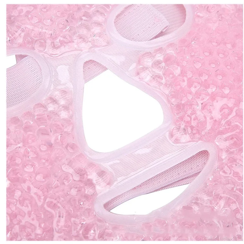 Terapi Jel Yüz Maskesi Soğuk Ve Sıcak Boncuklu Ayarlanabilir Maske (Pembe) Terapi Jel Yüz Maskesi Soğuk Ve Sıcak Boncuklu Ayarlanabilir Maske (Pembe)