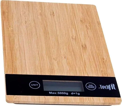 Terazi Dijital Bambu Mutfak Terazi 5kg Tf-1007