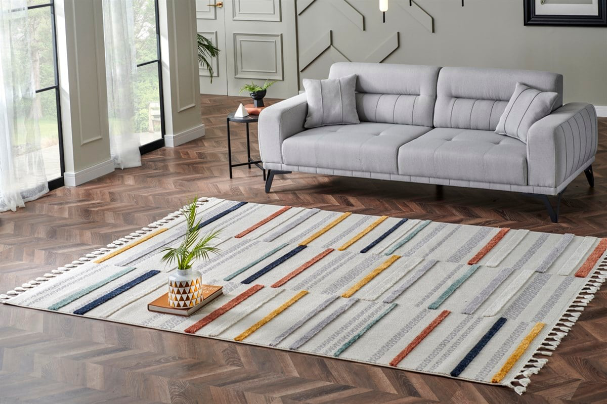 Terazzo Koleksiyonu Hav Toz Vermez Etnik Modern Desenli Yumuşak H Terazzo Koleksiyonu Hav Toz Vermez Etnik Modern Desenli Yumuşak H