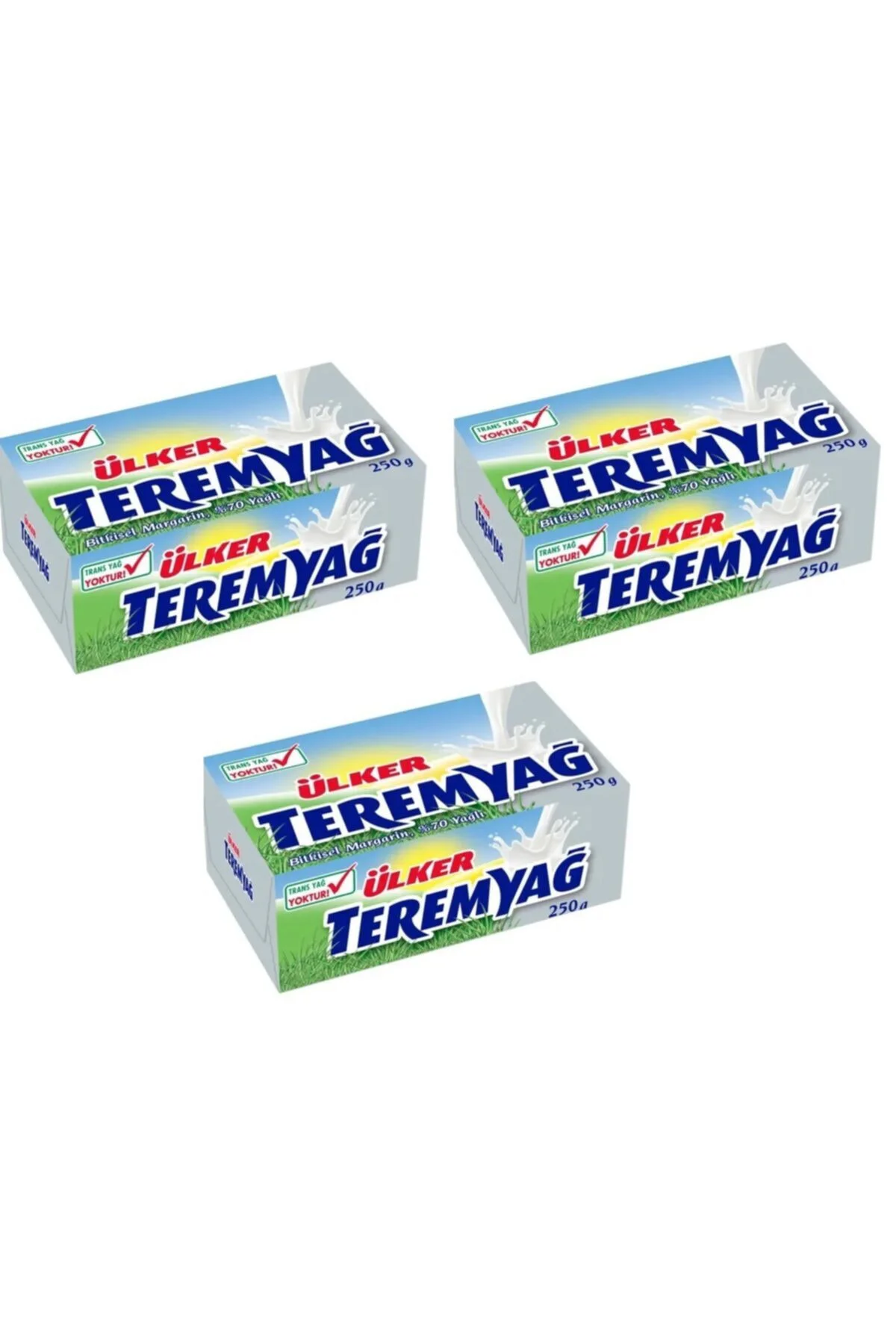 Teremyağ Margarin 250 gr 3 Adet