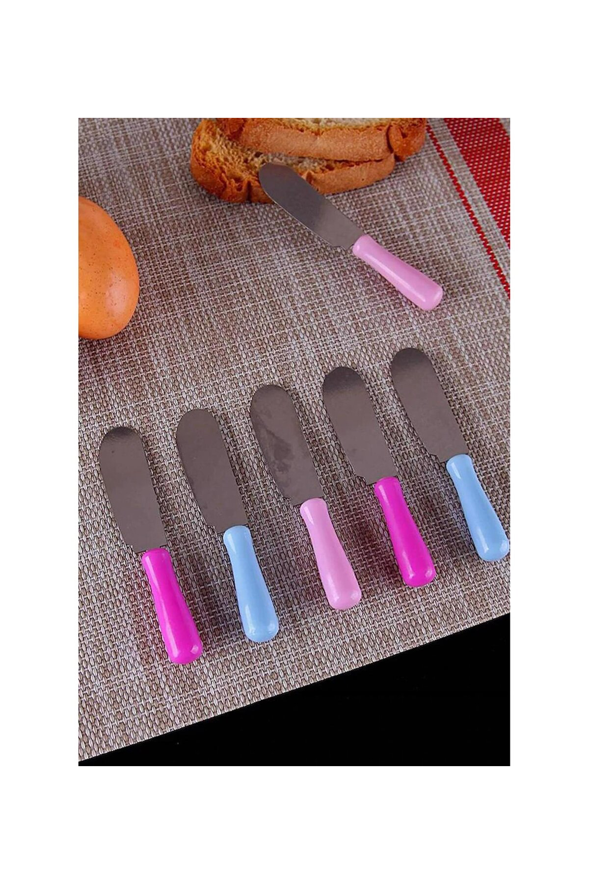 Magitoptan Tereyağı Bıçağı - Mini Spatulaa 6 Adet (İz)