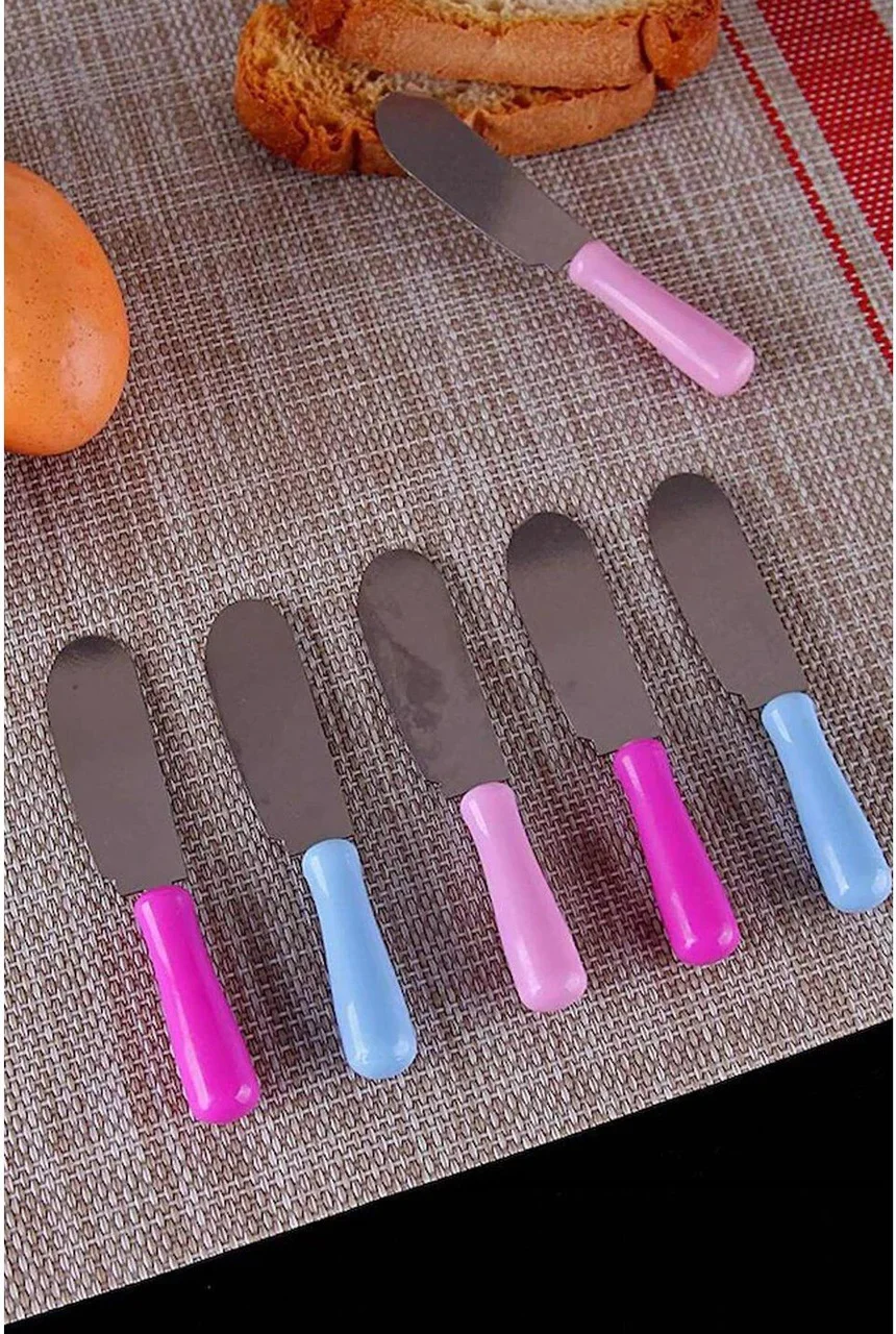 Tereyağı Bıçağı - Mini Spatula 6 Adet Diğer Tereyağı Bıçağı - Mini Spatula 6 Adet Diğer