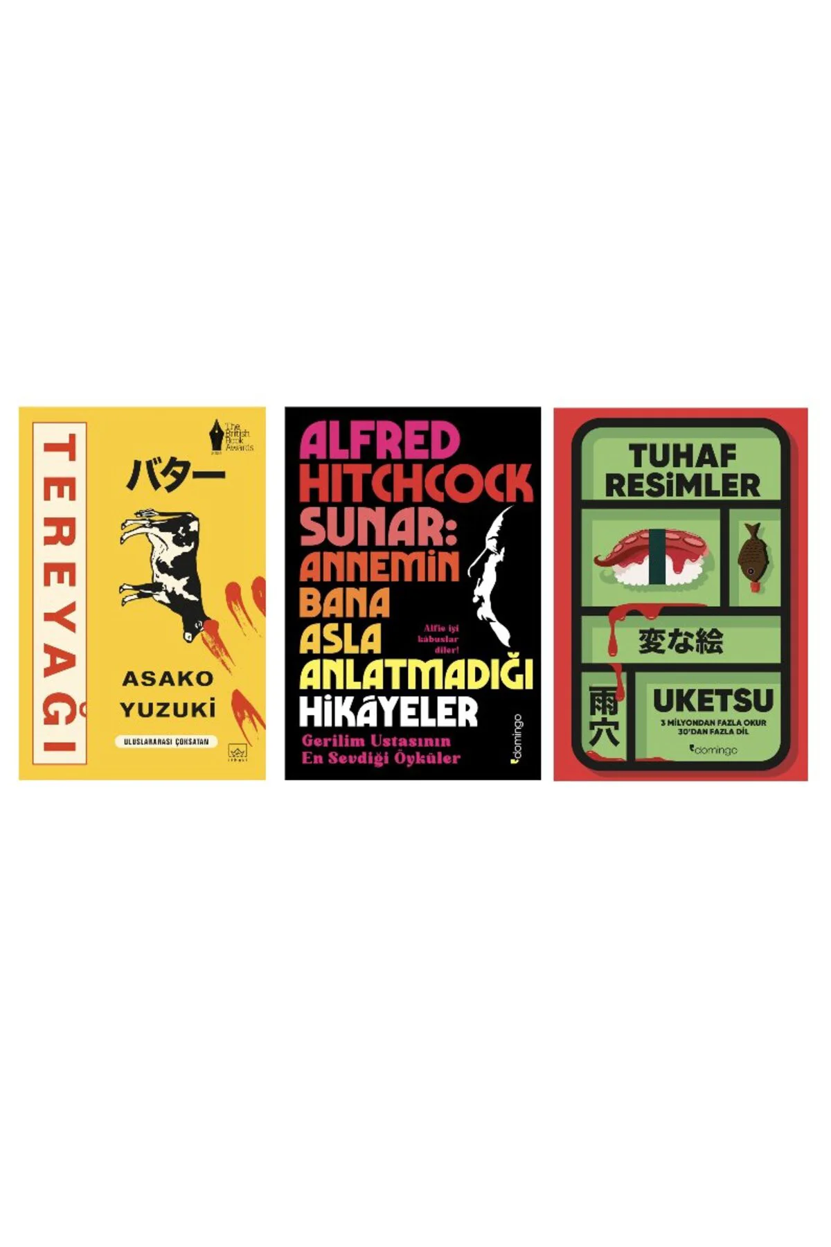 tereyagi+annemin bana asla anlatmadigi hikayeler + tuhaf resimler=(3kitap) Fiyatı, Yorumları ve Özellikleri