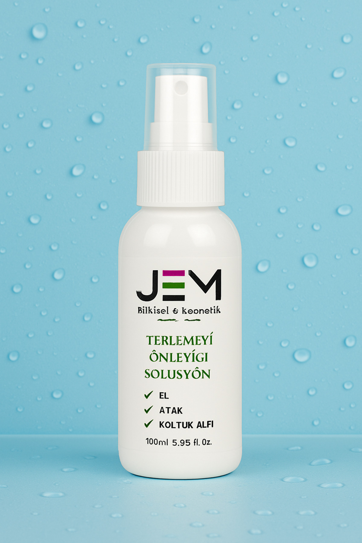 Terleme Önleyici Solüsyon 100 ML El, Ayak, Koltukaltı