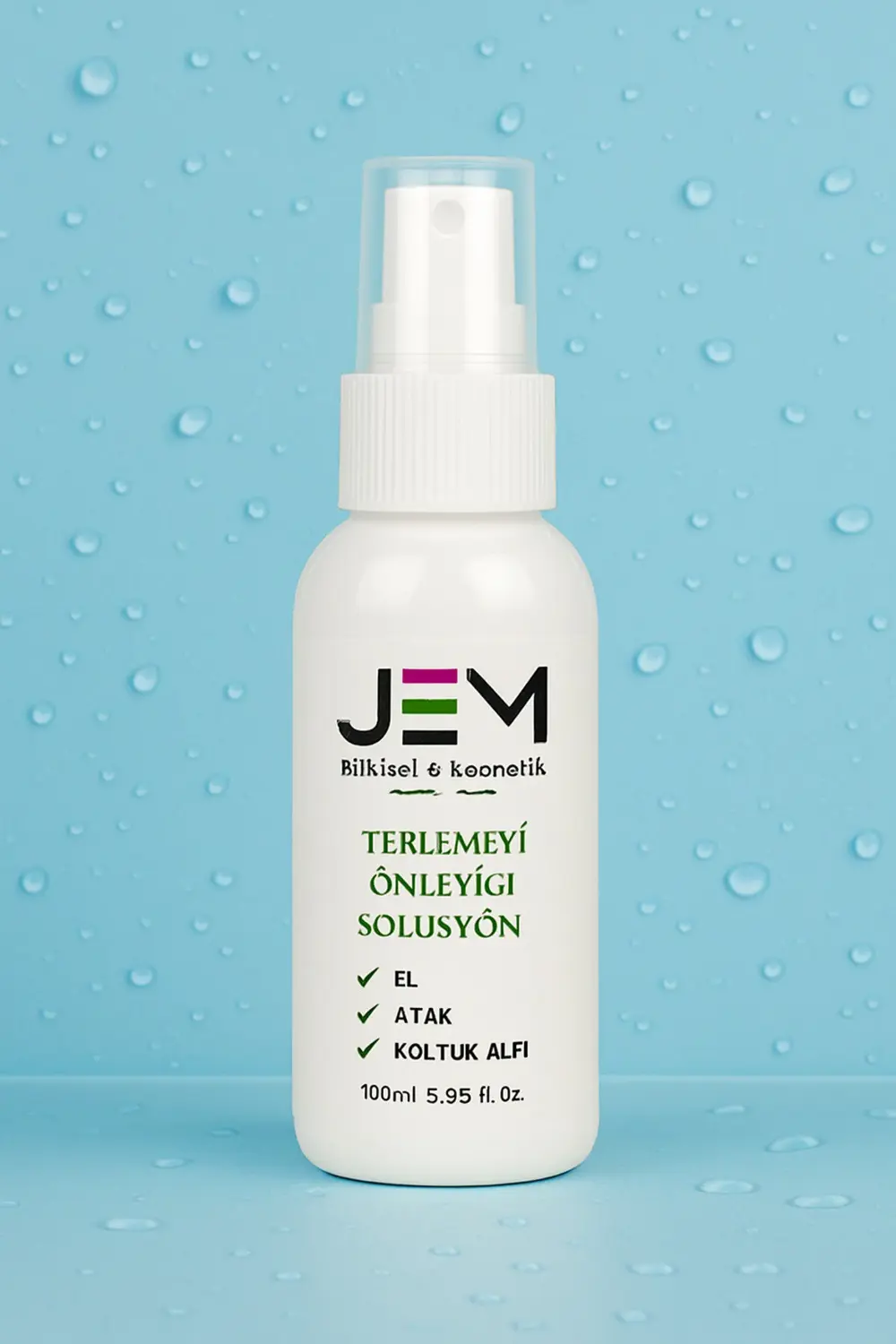 Terleme Önleyici Solüsyon 100 ML El, Ayak, Koltukaltı