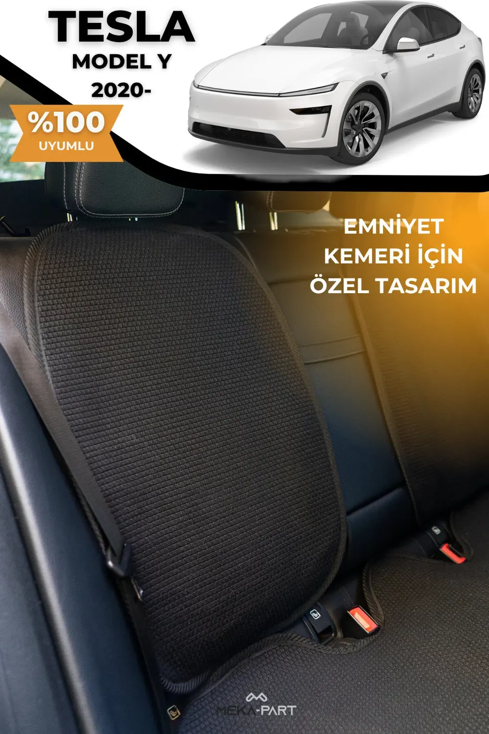 Terletmez Oto Koltuk Koruyucu Kılıf %100 Pamuk 5 li Tam Set Siyah