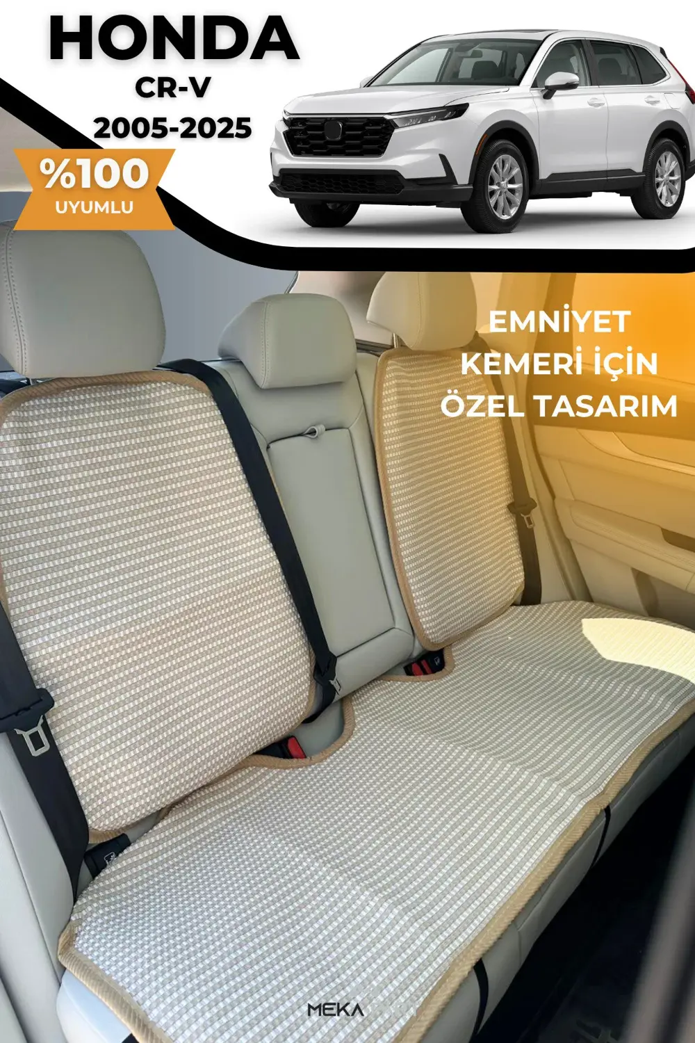 Terletmez Oto Koltuk Koruyucu Kılıf %100 Pamuk 5 li Tam Set Füme