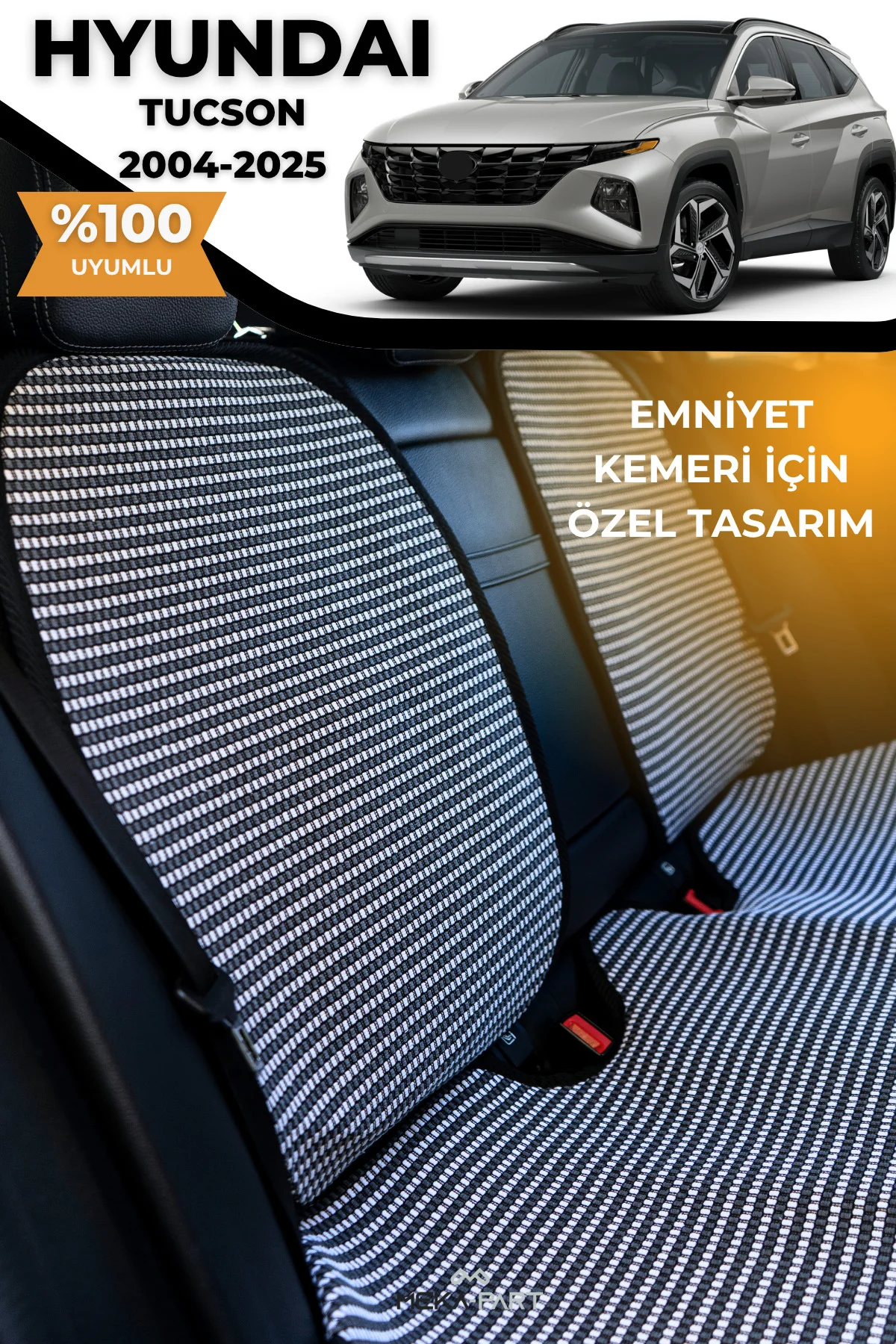 Terletmez Oto Koltuk Koruyucu Kılıf %100 Pamuk 5 li Tam Set Kırmı