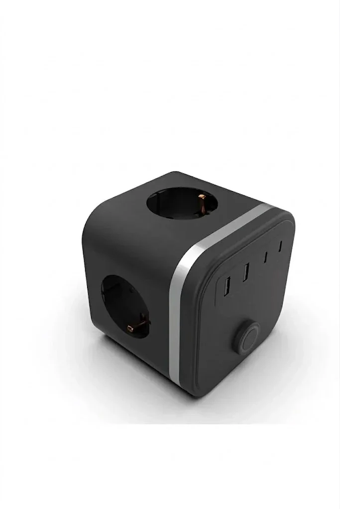 Termal Akım Korumalı Isıya Dayanıklı 3’lü Duvar Tipi Priz 2x Usb 2x Typce 3680 W Termal Akım Korumalı Isıya Dayanıklı 3’lü Duvar Tipi Priz 2x Usb 2x Typce 3680 W