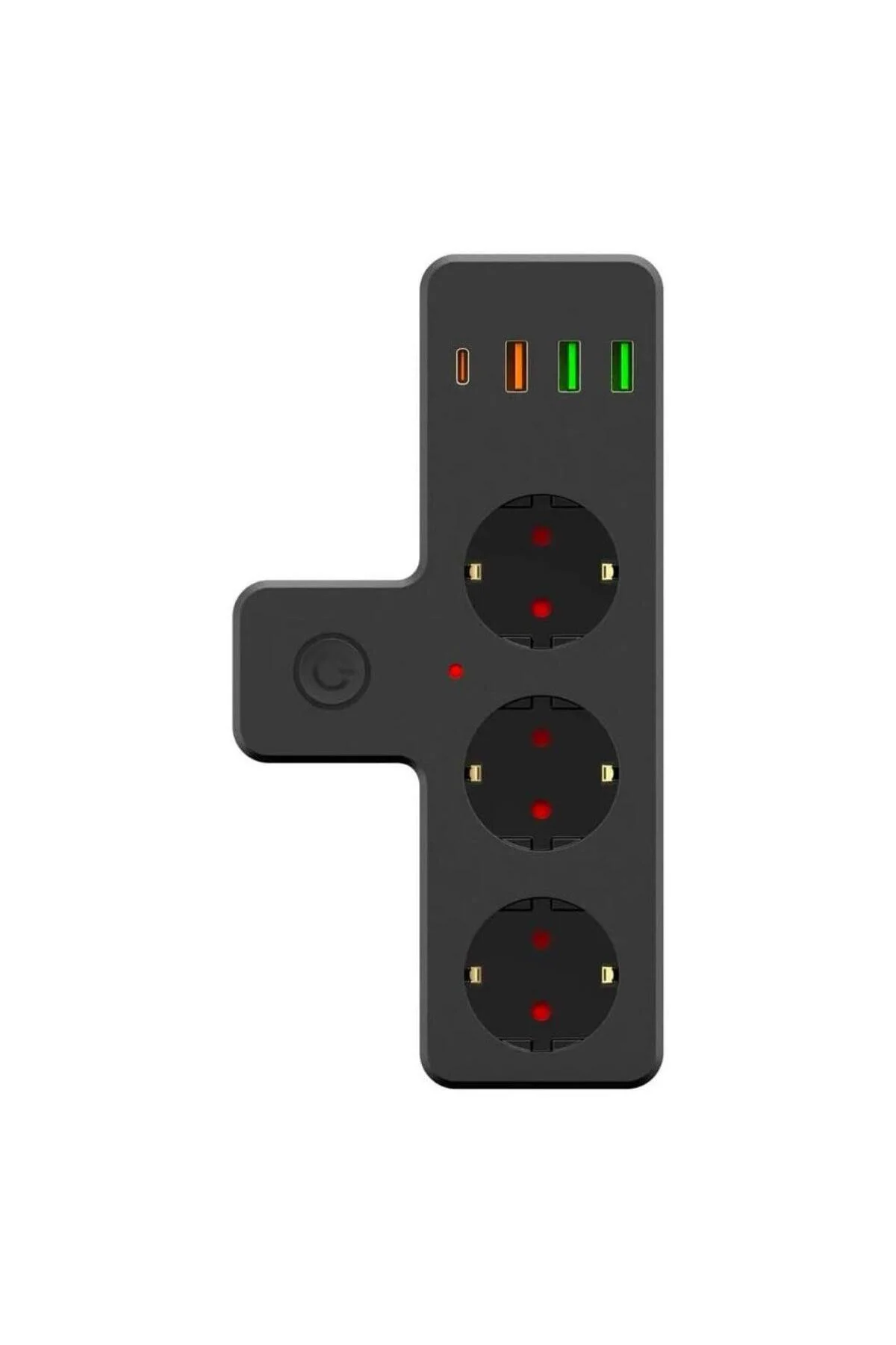 Termal Akım Korumalı 3 Adet Soket,3 Adet Usb Ve 1 Adet Type-C Girişli 20W Priz Model 3397 Termal Akım Korumalı 3 Adet Soket,3 Adet Usb Ve 1 Adet Type-C Girişli 20W Priz Model 3397