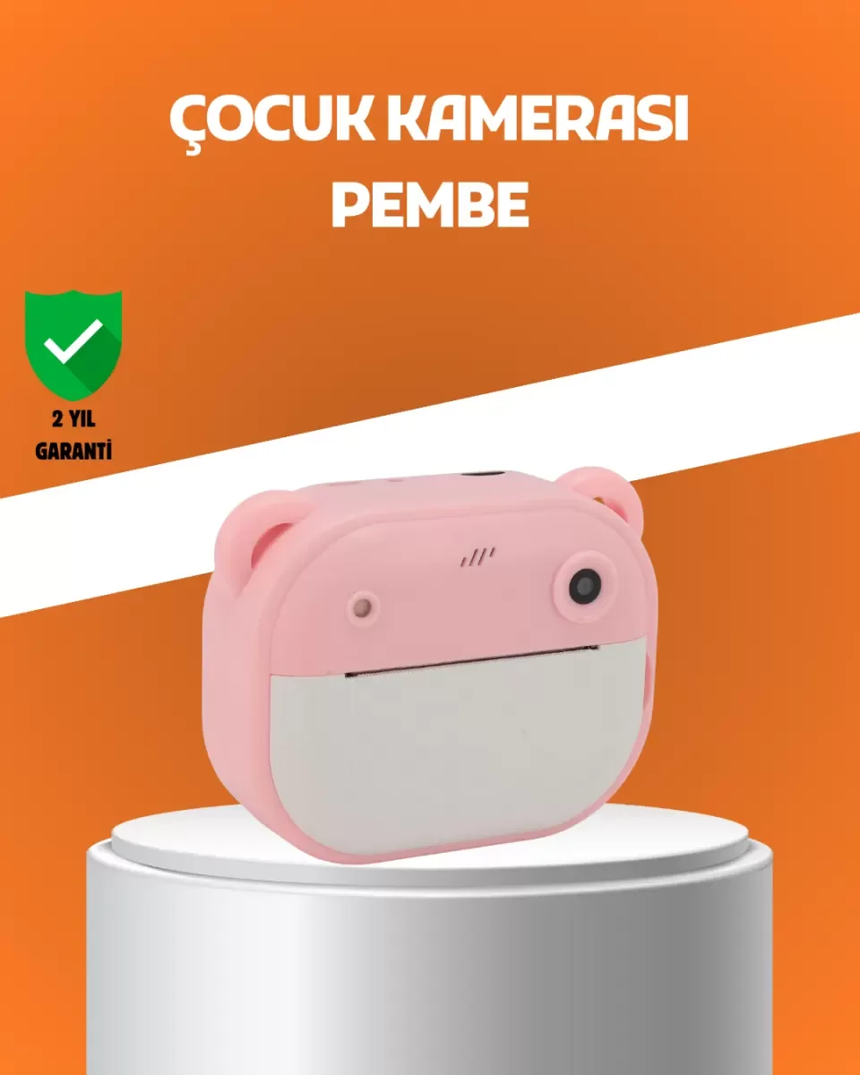 Termal Baskılı HD Şipşak Kamera 24MP Çift Lensli 32GB Hafızalı -