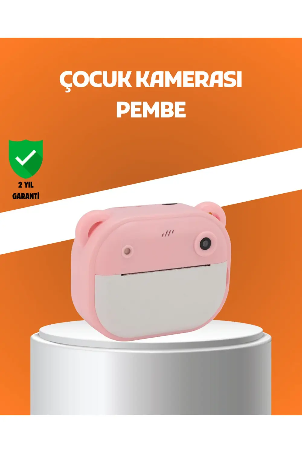 Termal Baskılı HD Şipşak Kamera 24MP Çift Lensli 32GB Hafızalı