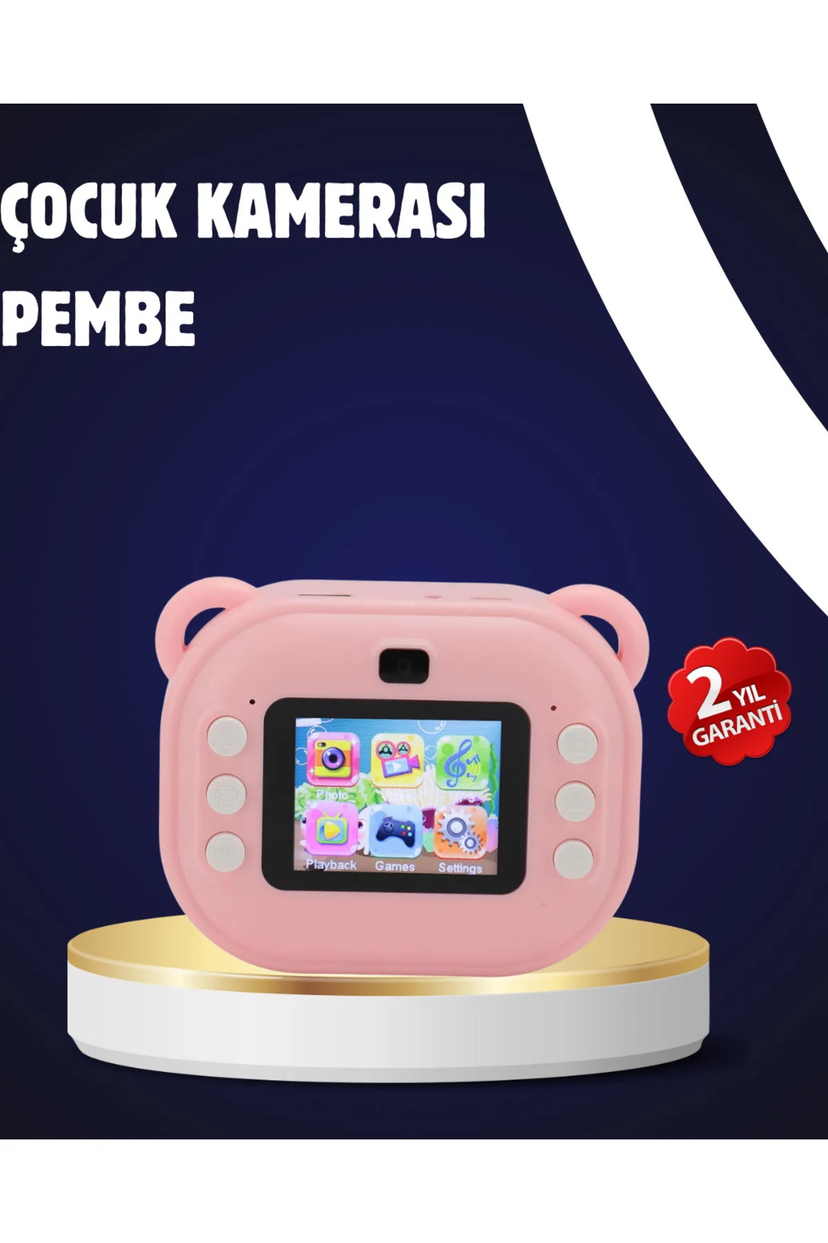 Termal Baskılı Şipşak Kamera – 1080P HD, 24MP, Çift Lensli ve Müzik Oynatıcılı