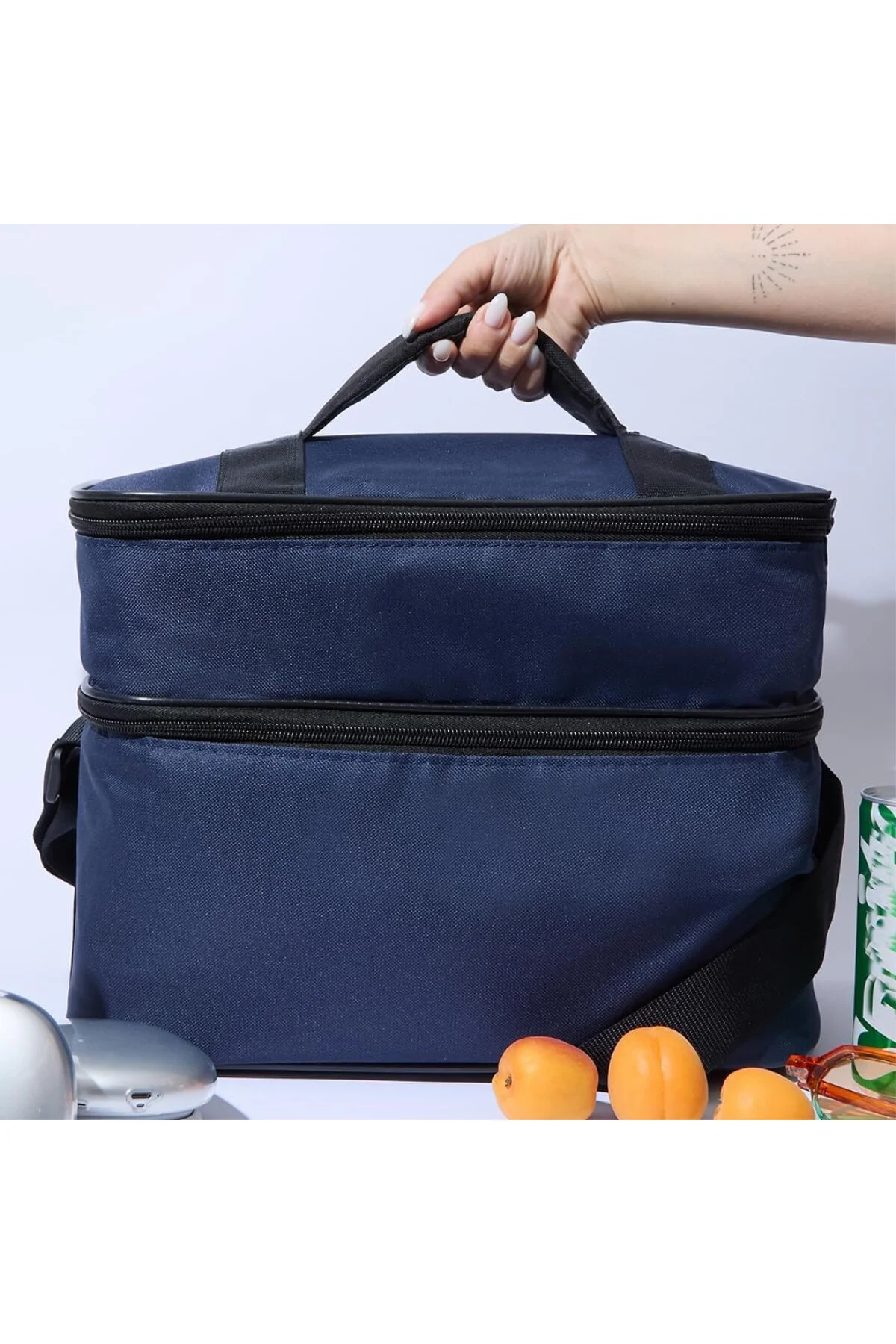 Termal Buzluk Çanta Piknik Yemek Taşıma Çantası 22 Litre Beslenme