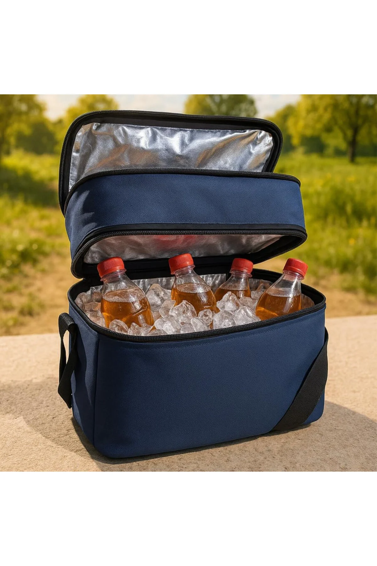 Termal Buzluk Çanta Piknik Yemek Taşıma Çantası 22 Litre Beslenme