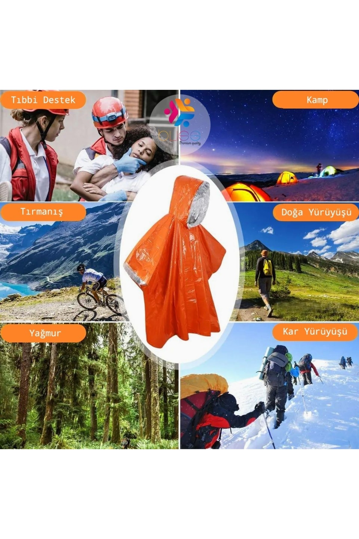 Blisspremium Termal Deprem Acil Durum Panço & Yağmurluk