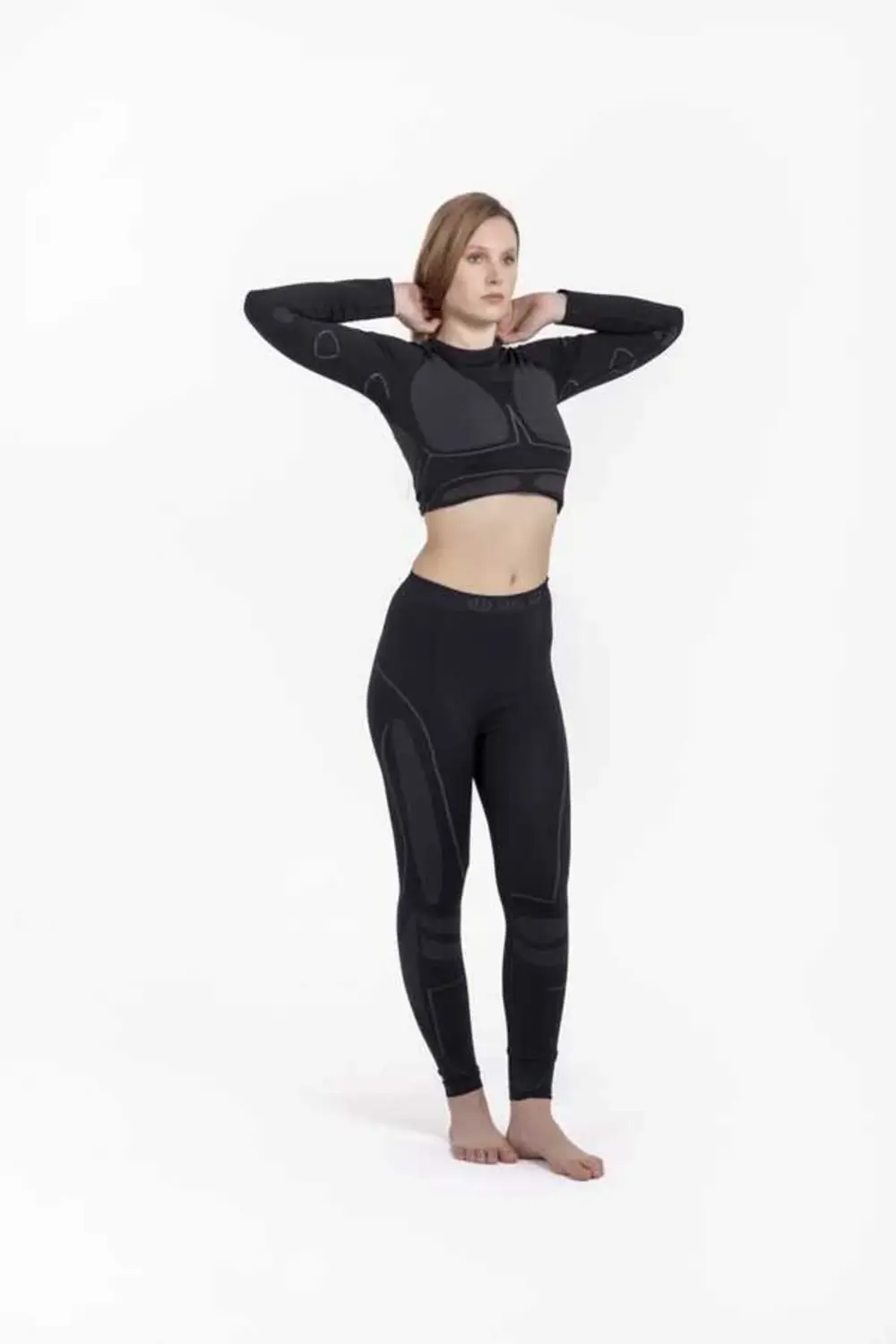 Termal İçlik Alt Seamless III. Seviye Siyah