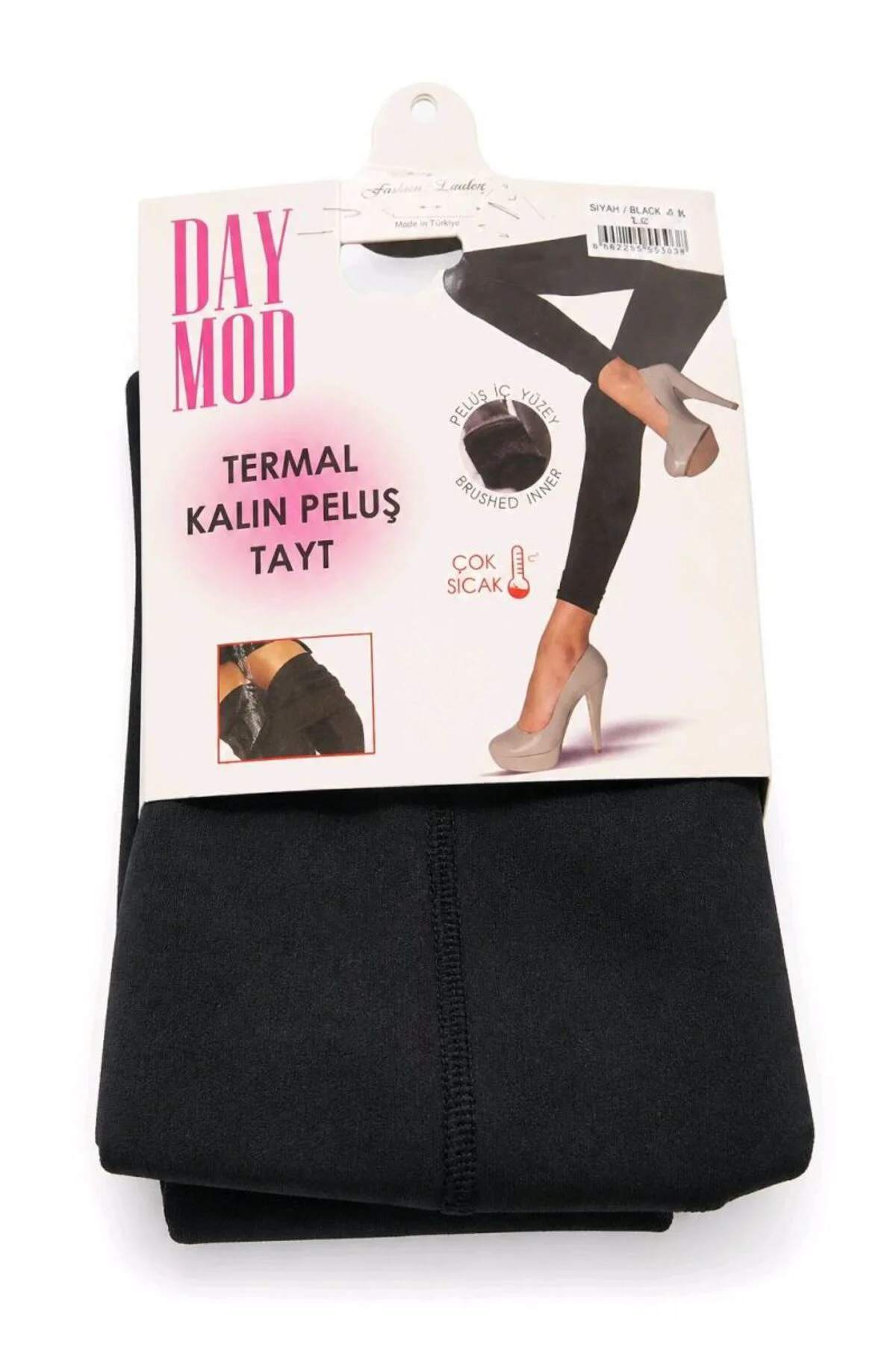 Termal Kalın Peluş Tayt
