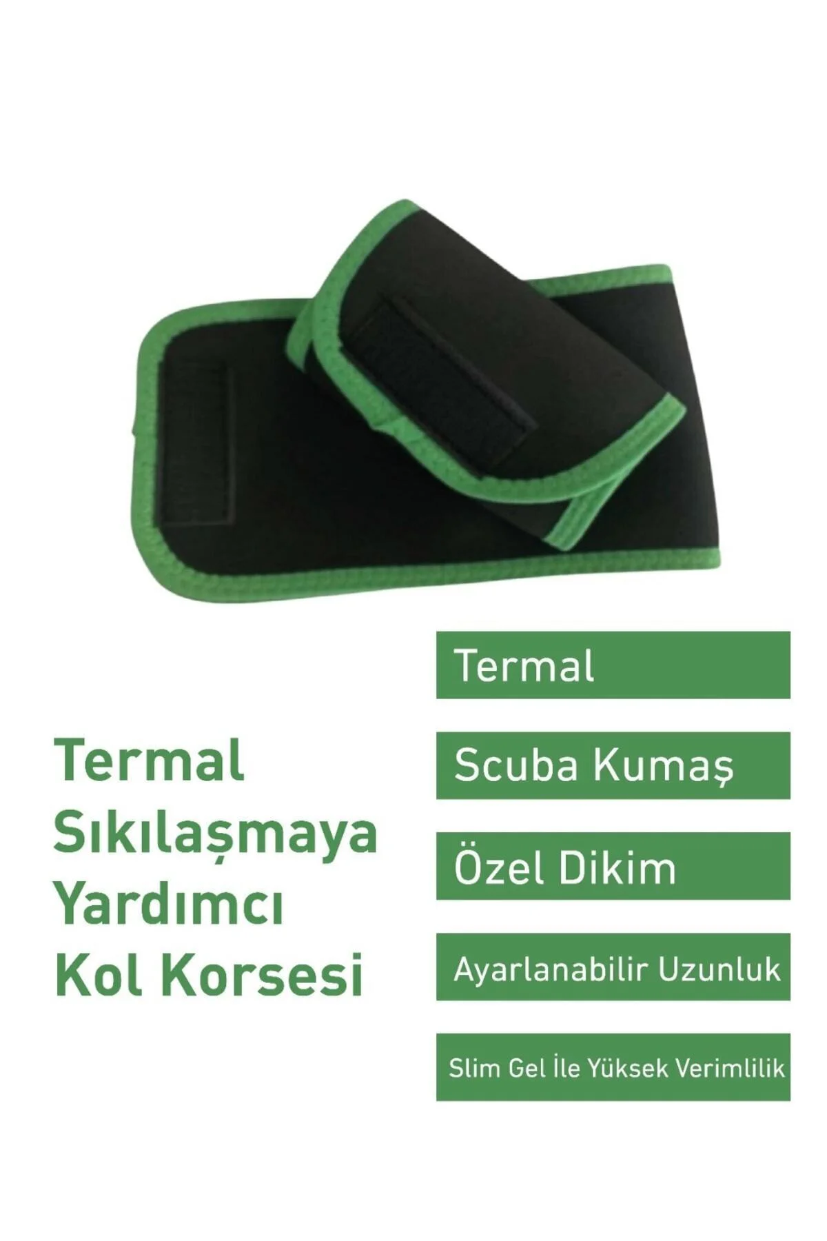 Termal Kol Korsesi Sıkılaştıcı Inceltici Toparlayıcı Korse
