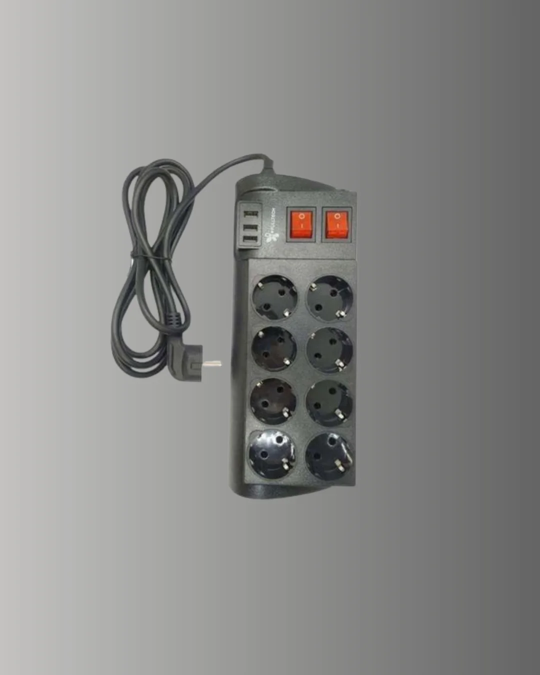 Termal Korumalı 8 Prizli 3 USB’li Uzatma Kablosu Yeni Nesil