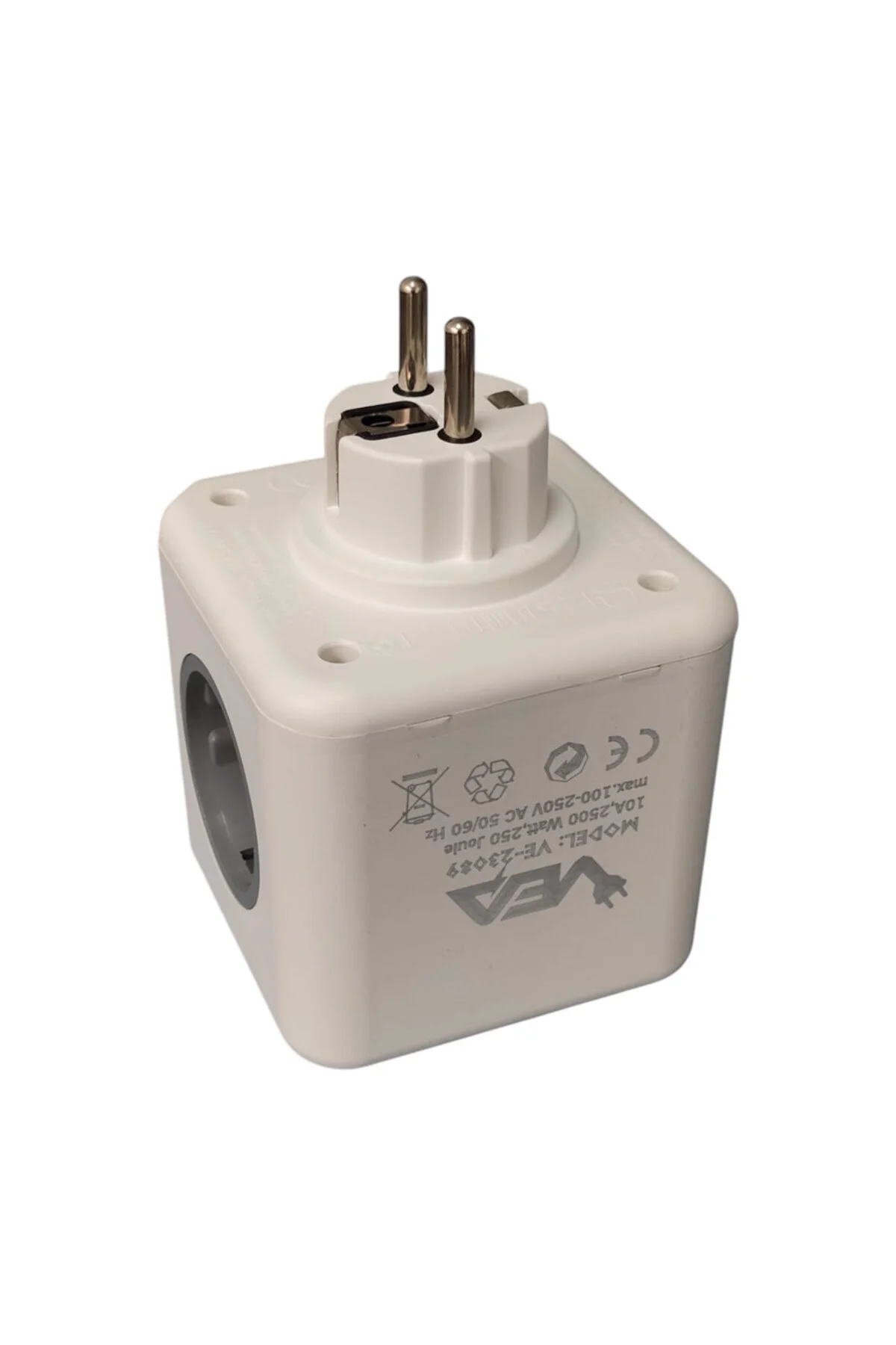 Termal Korumalı Priz 10A 2500W